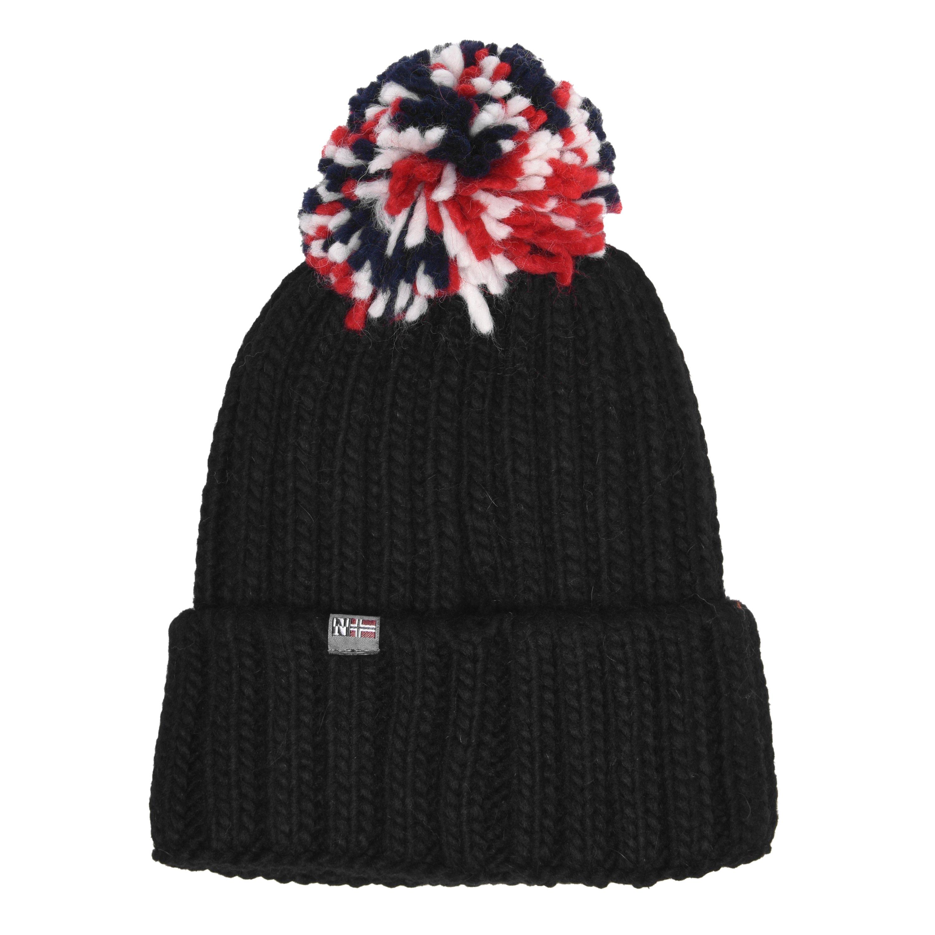 Schwarz - Napapijri - Napapijri Semiury Bobble Beanie Hat - 2