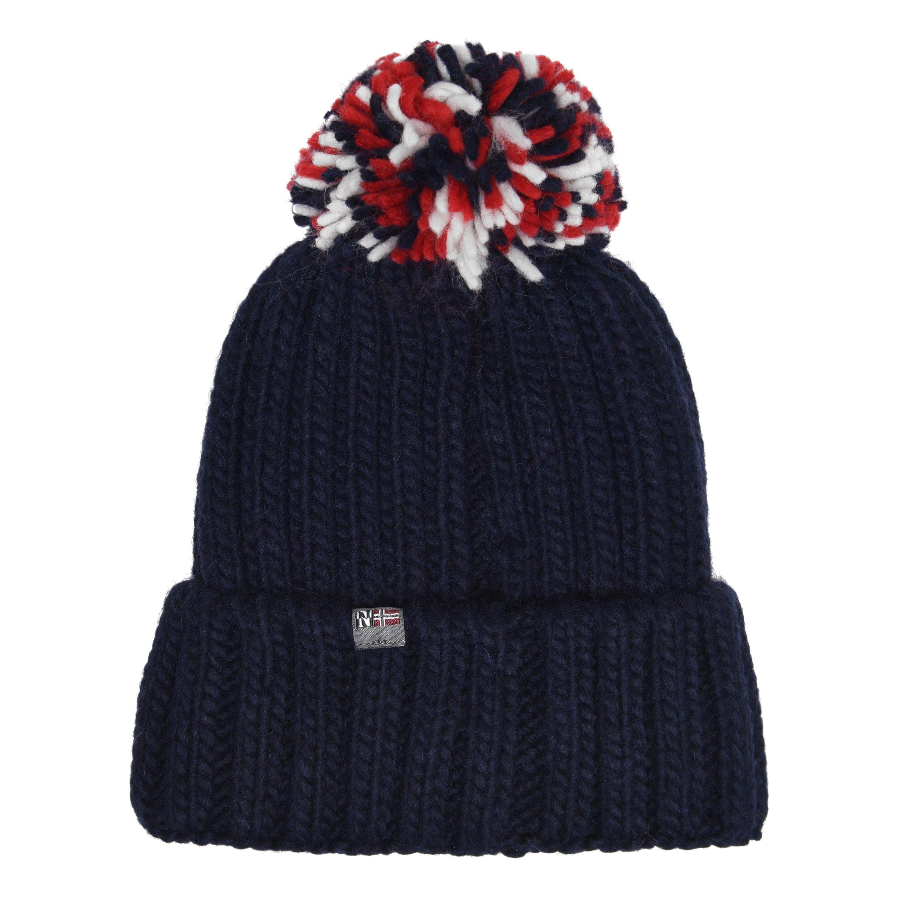 Blue Marine - Napapijri - Semiury Bobble Beanie Hat - 2