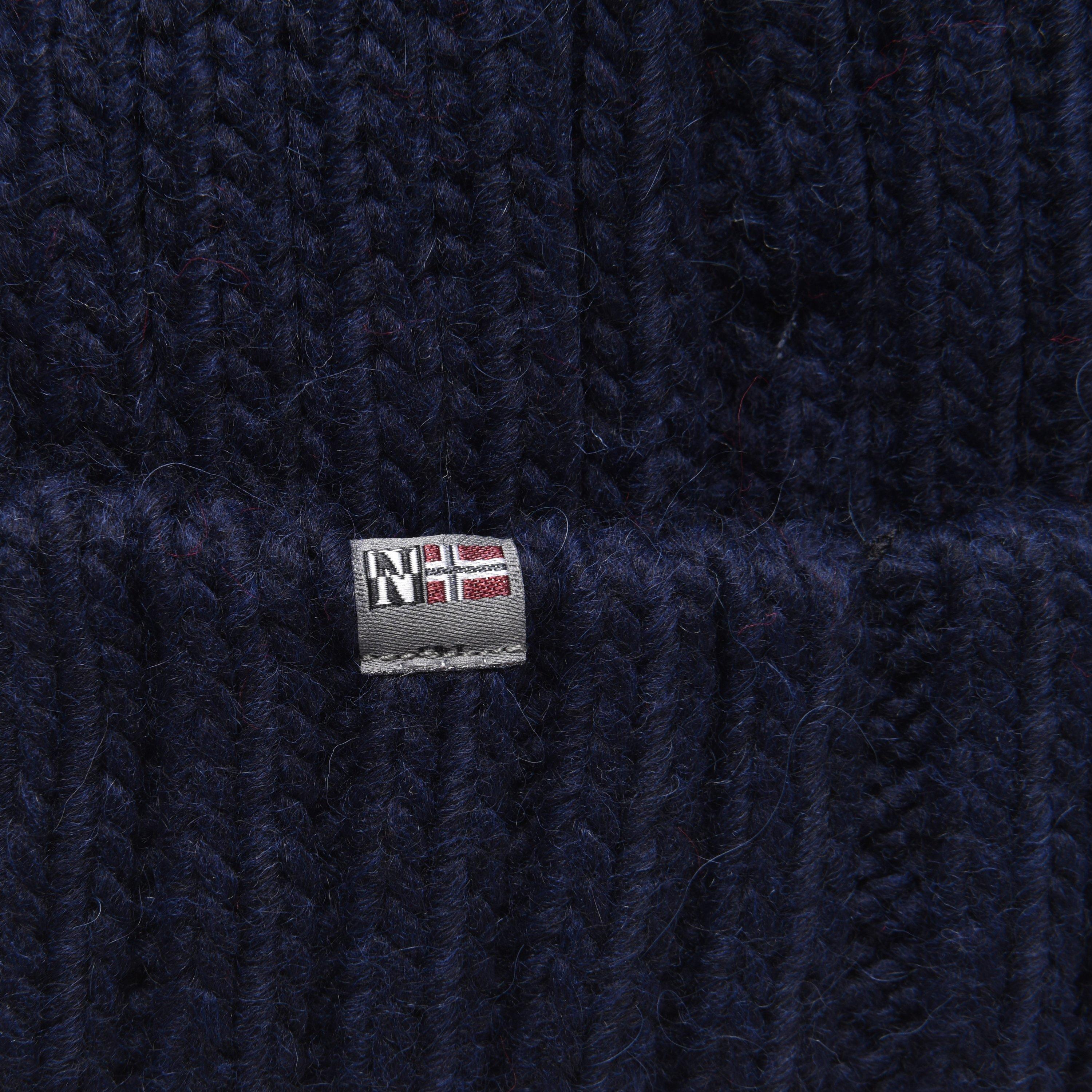 Blue Marine - Napapijri - Semiury Bobble Beanie Hat - 3