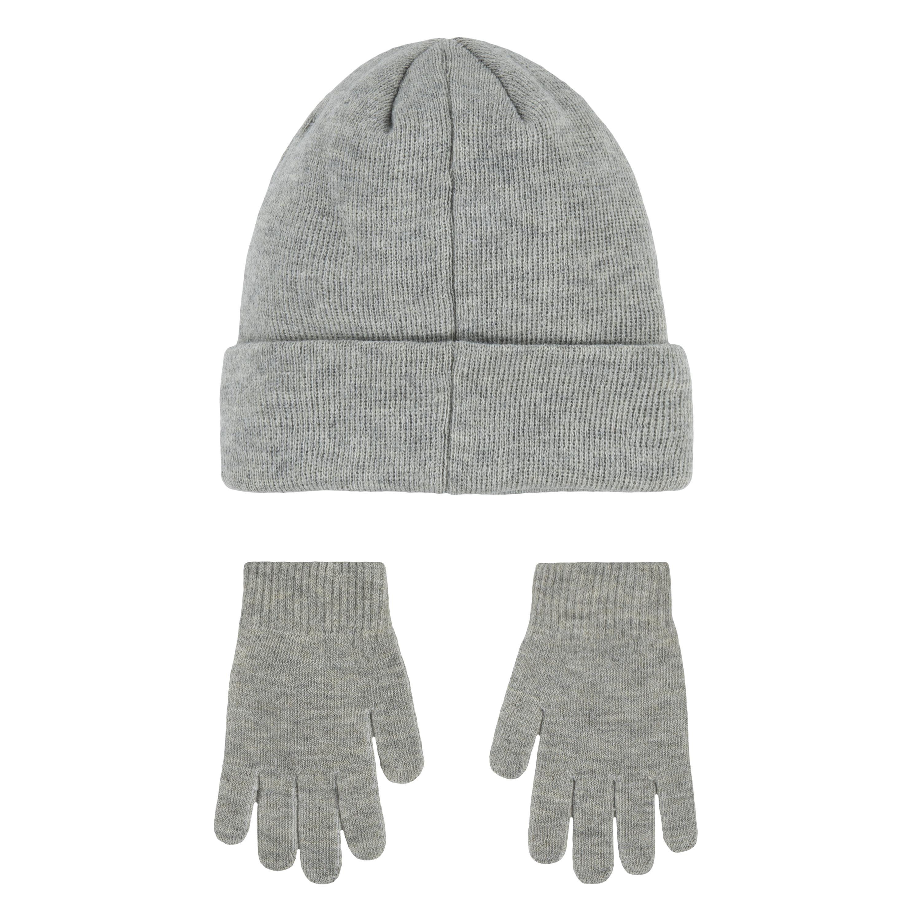 Grigio scuro Heather - Nike - Club Beanie/Glove Juniors - 2