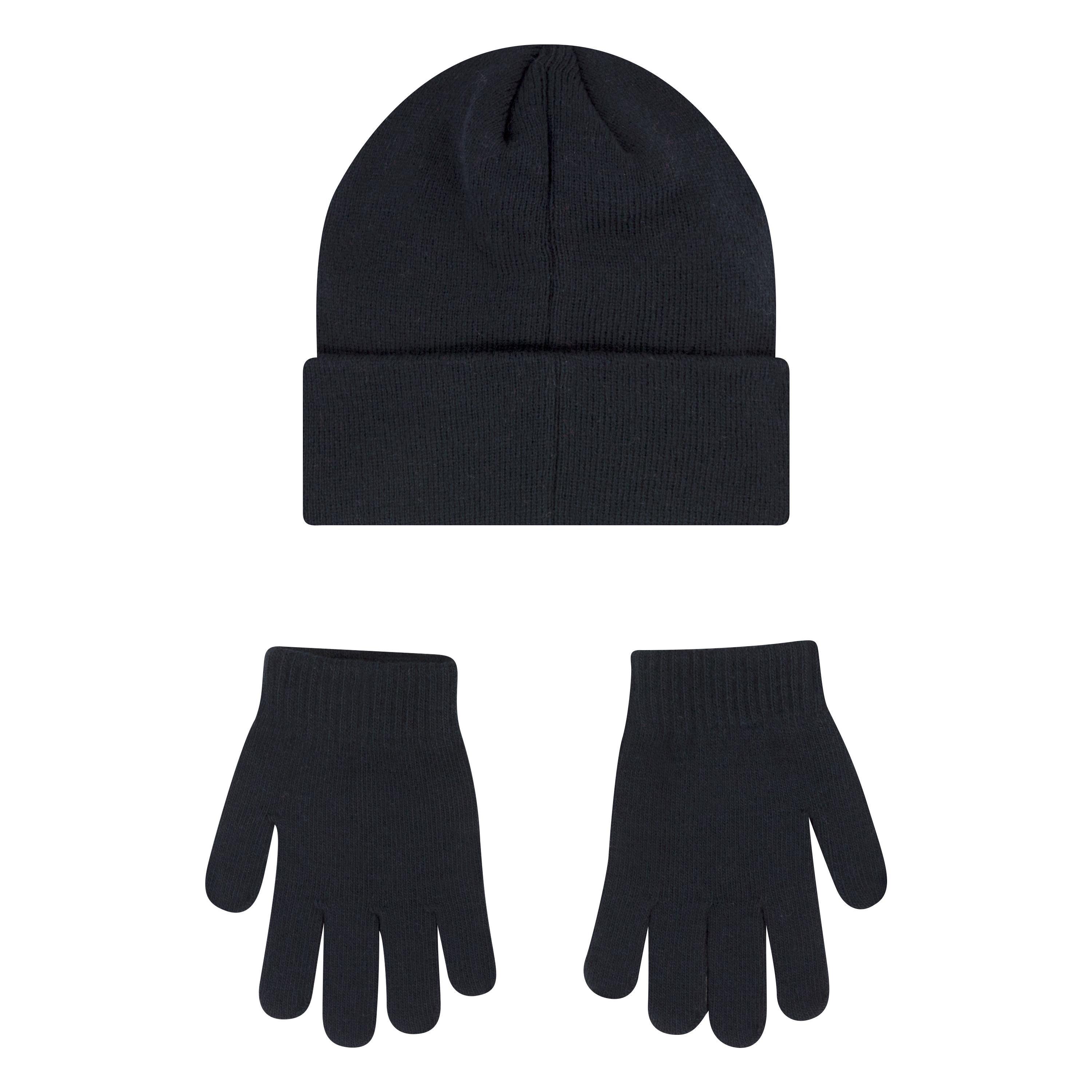 Black - Nike - Club Beanie/Glove Juniors - 3
