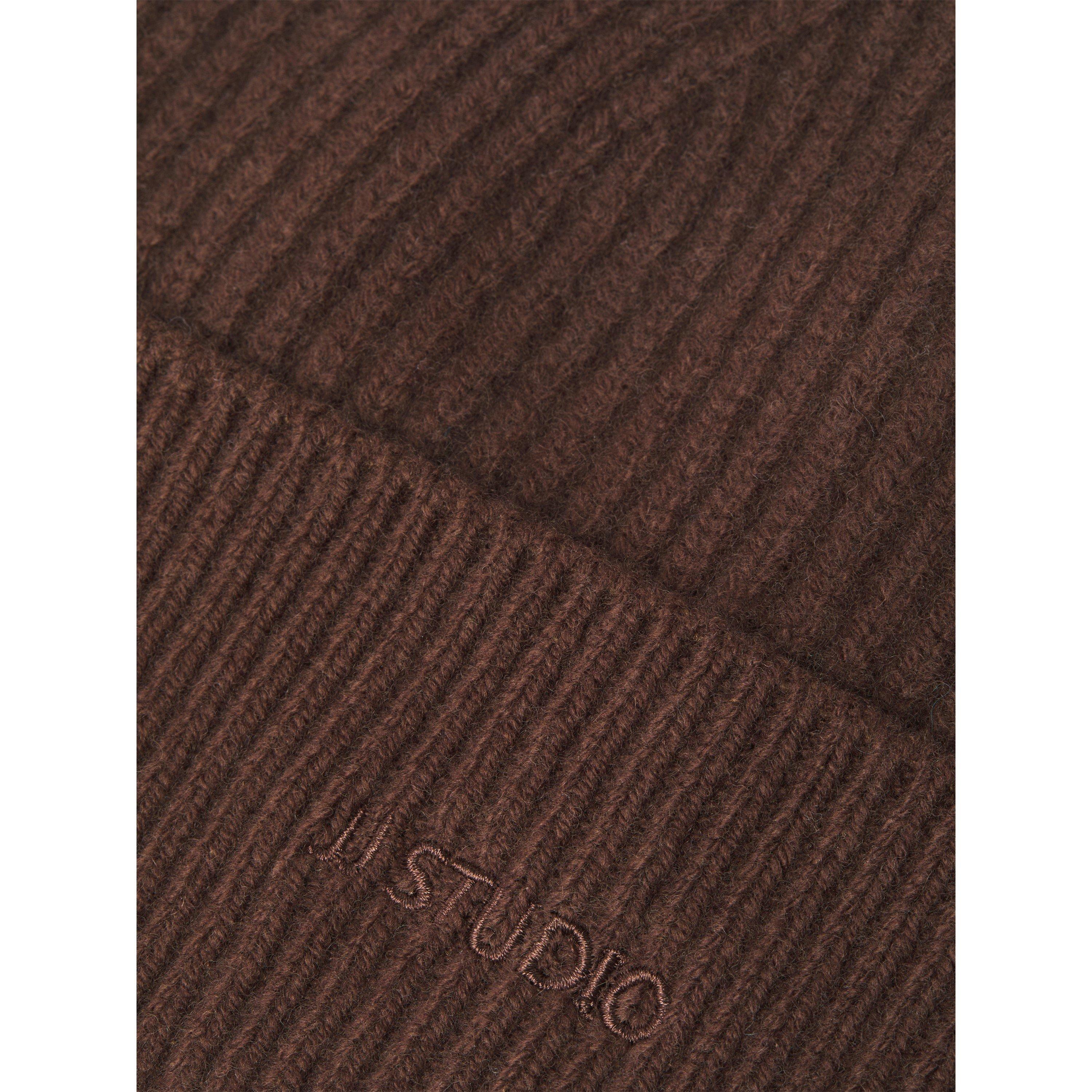 Slate Black - Jack and Jones - Men's Wool Beanie - 3