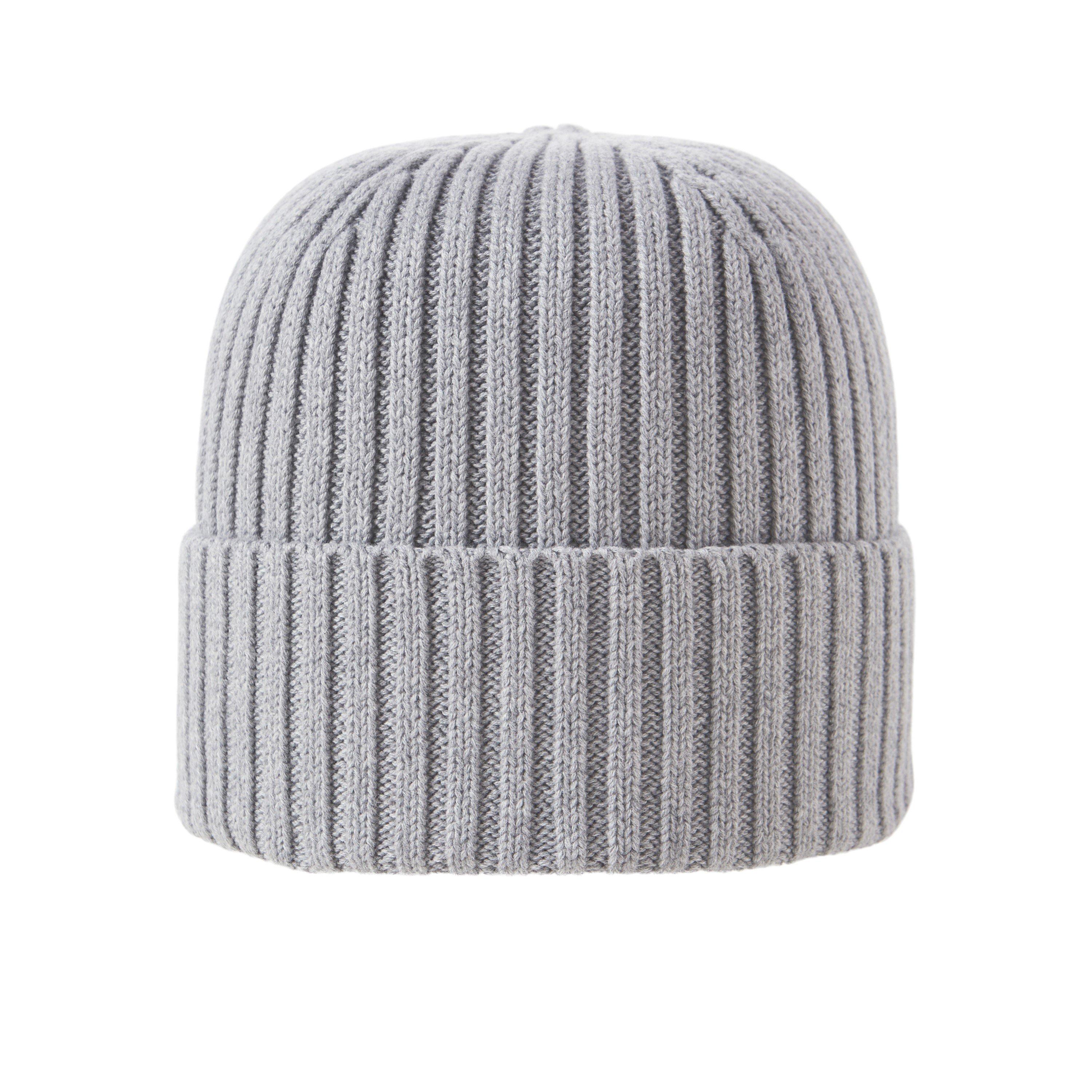 Jack And Jones Men's Cotton Beanie - Lg Gr Mel - Mens
