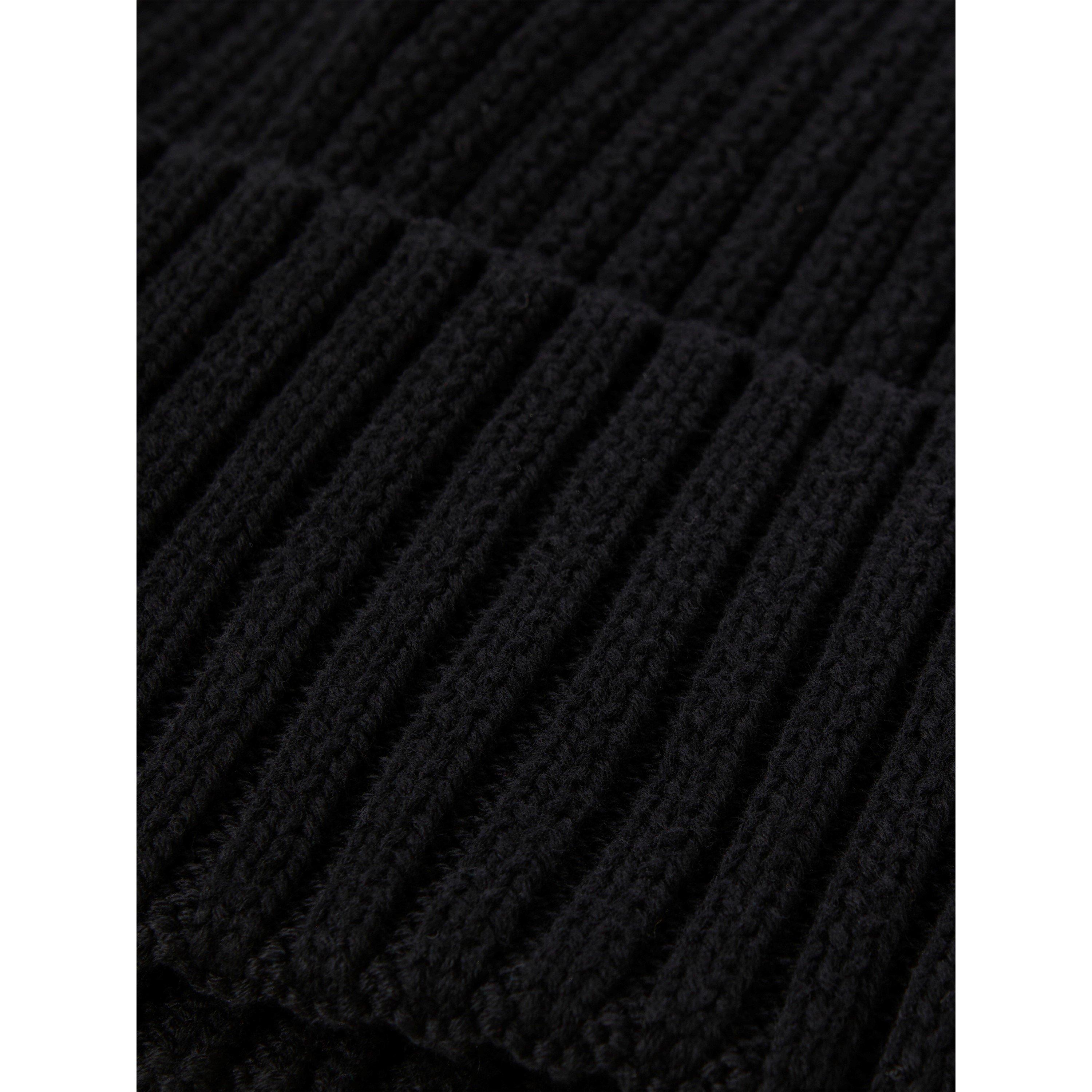 Black - Jack and Jones - Men's Cotton Beanie - 3