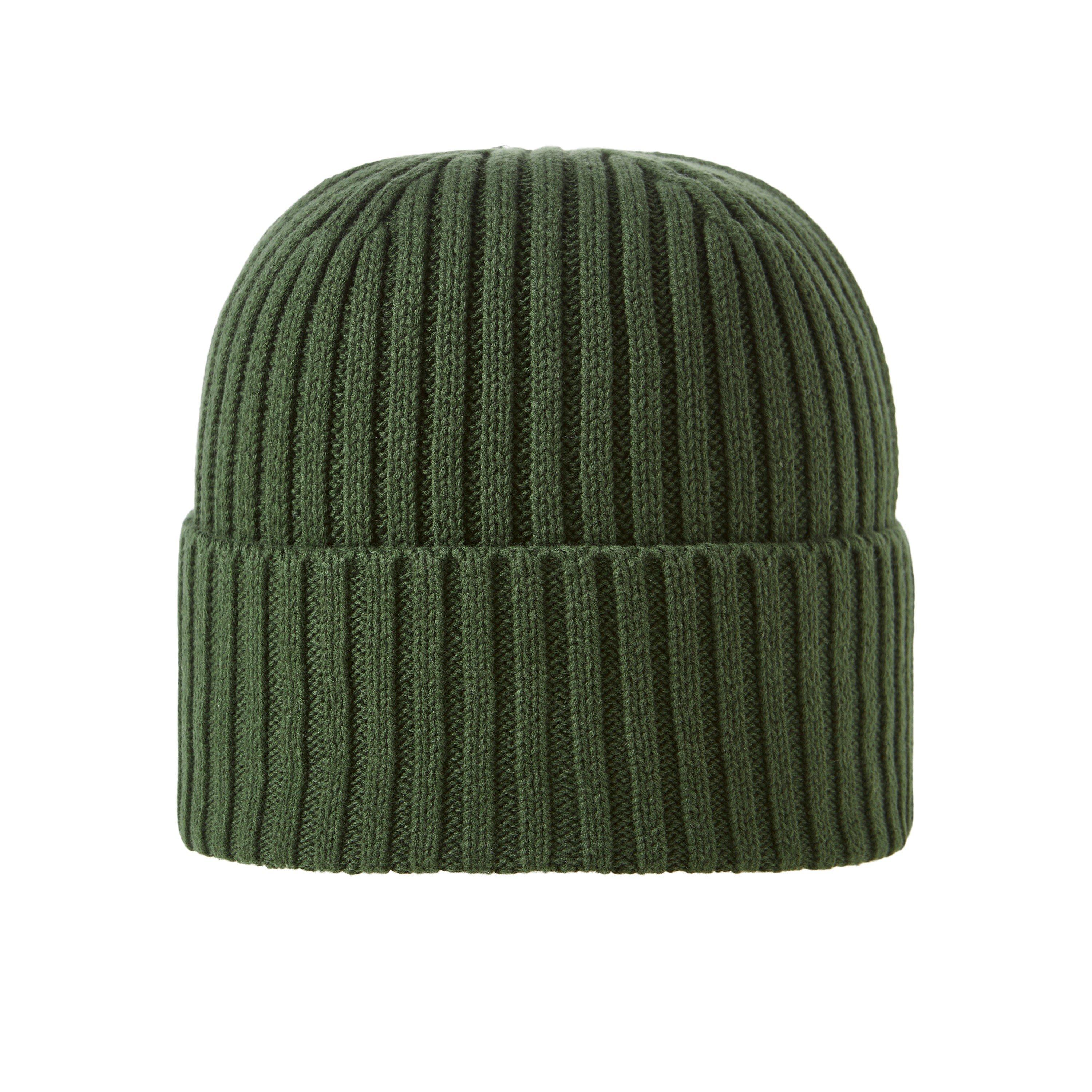 Jack And Jones Men's Cotton Beanie - Kombu Green - Mens