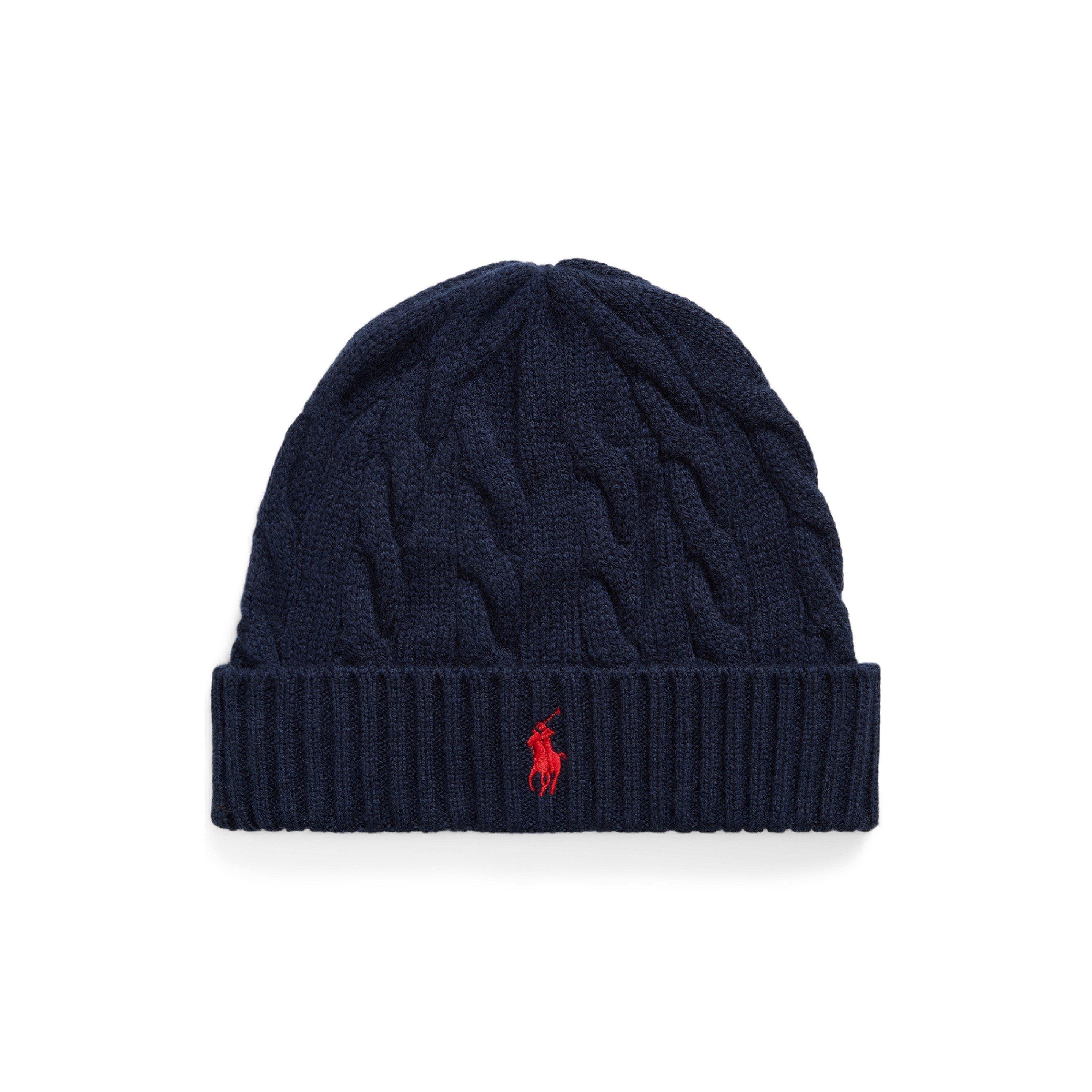Wool And Cashmere Blend Cable Knit Beanie