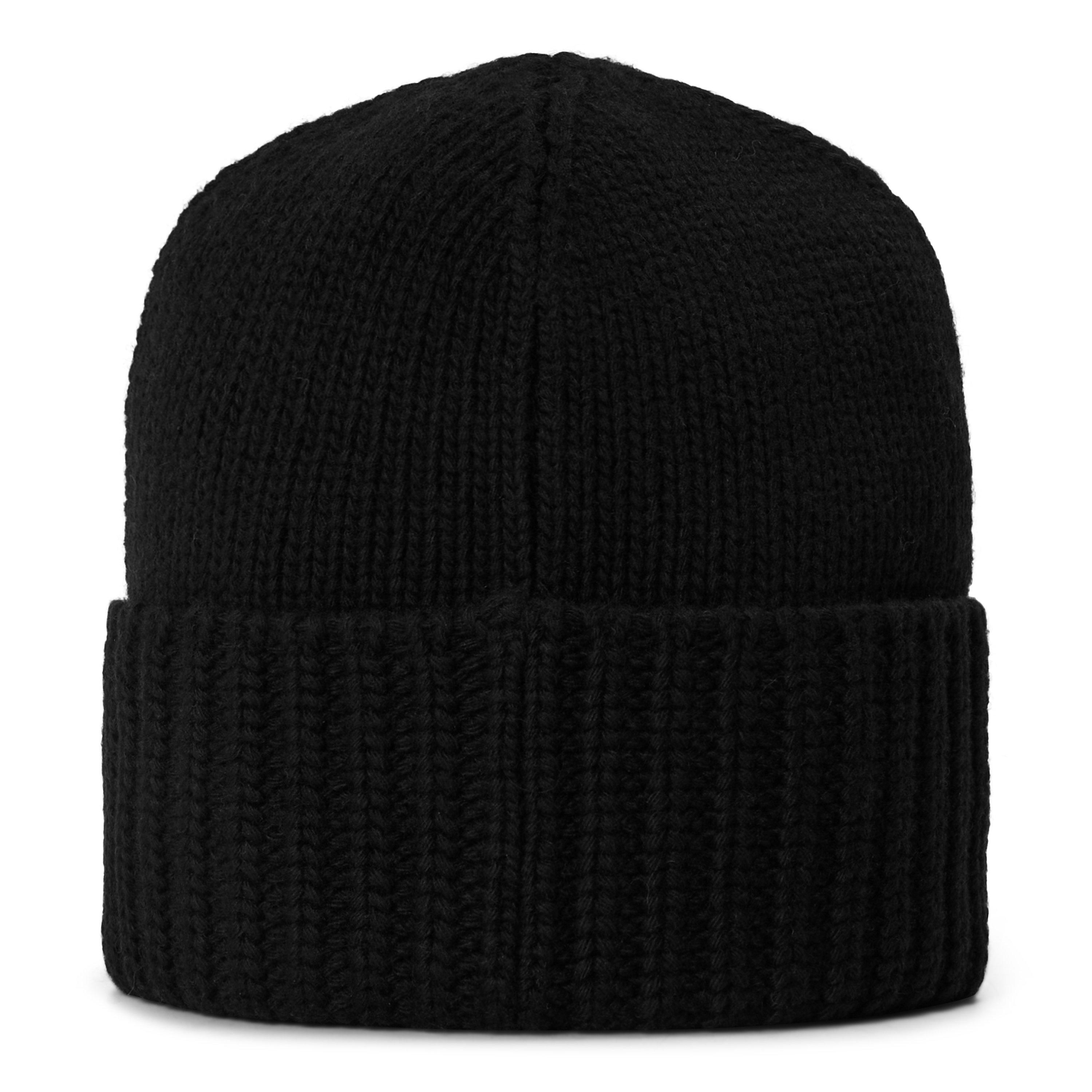 Black - DSquared2 - DSQ D2 Patch Beanie Sn64 - 2