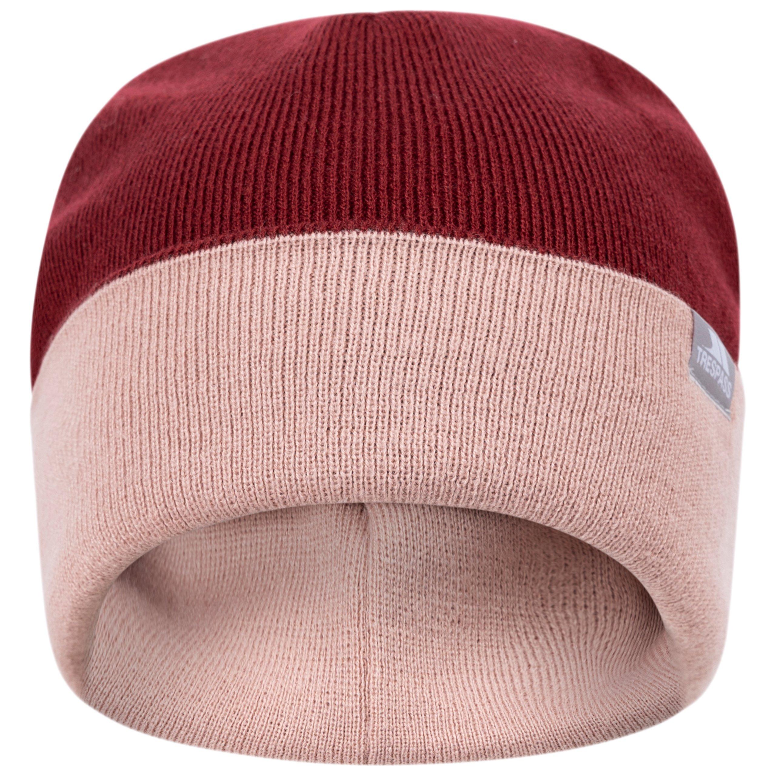 Dunkle Kirsche - Trespass - Adults Montana Reversible Beanie - 5