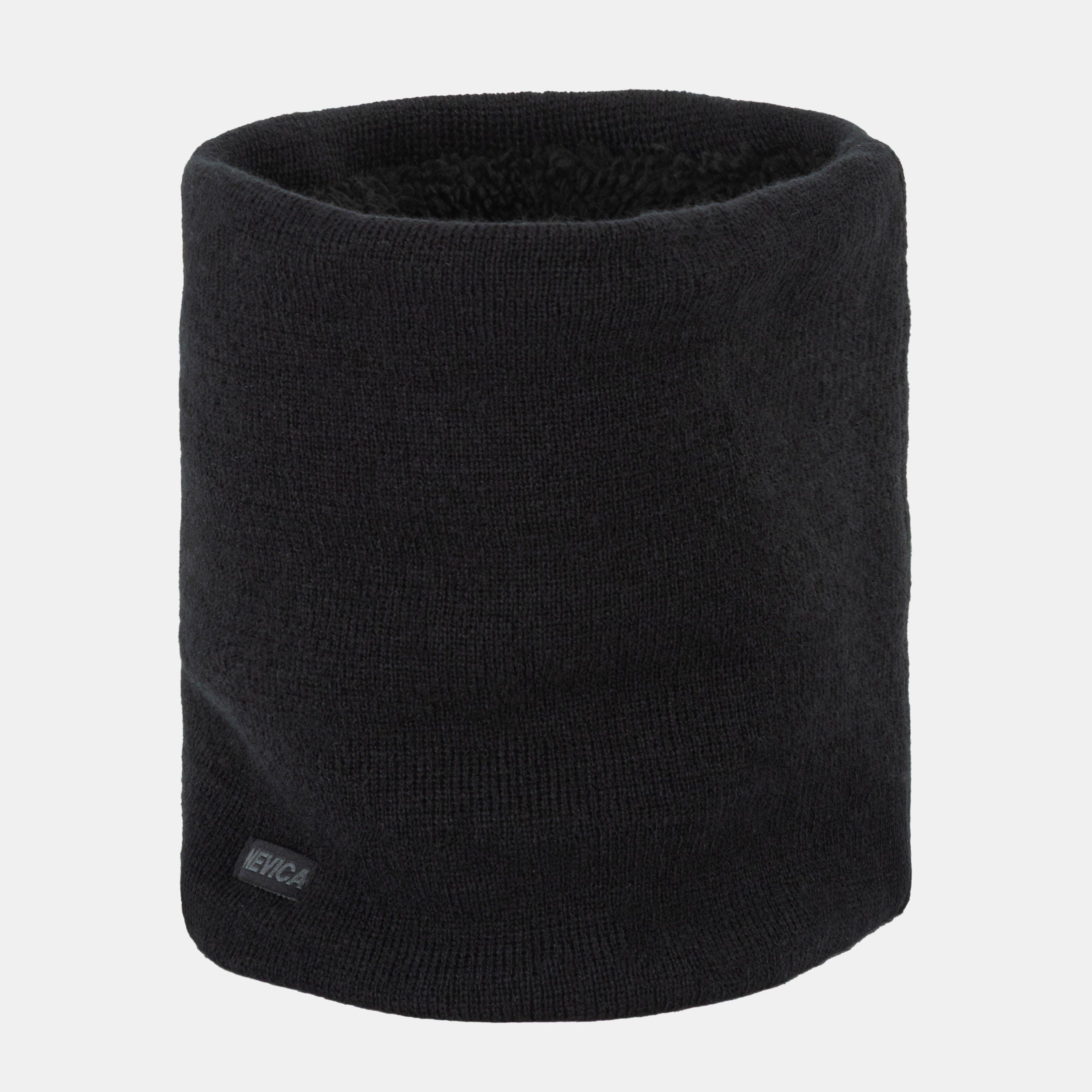 Black - Nevica - Skuff Knitted Neckwarmer - 1
