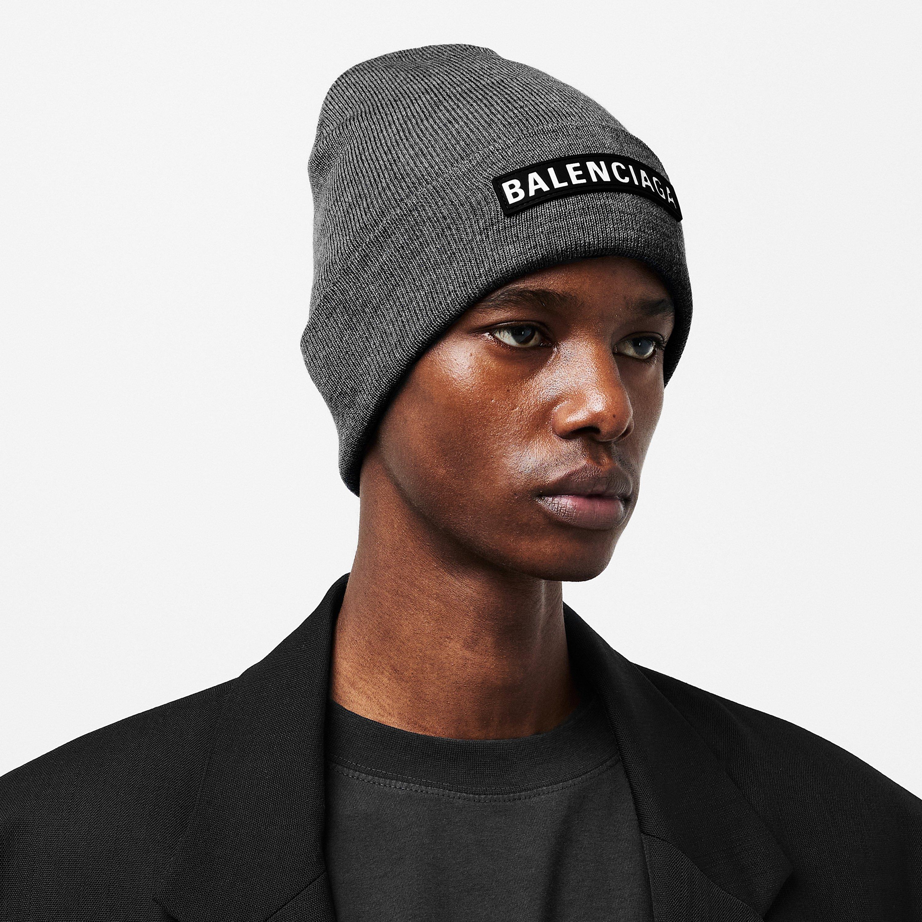 Balenciaga | Men's Bal Patch Beanie | Beanies | Cruise Fashion