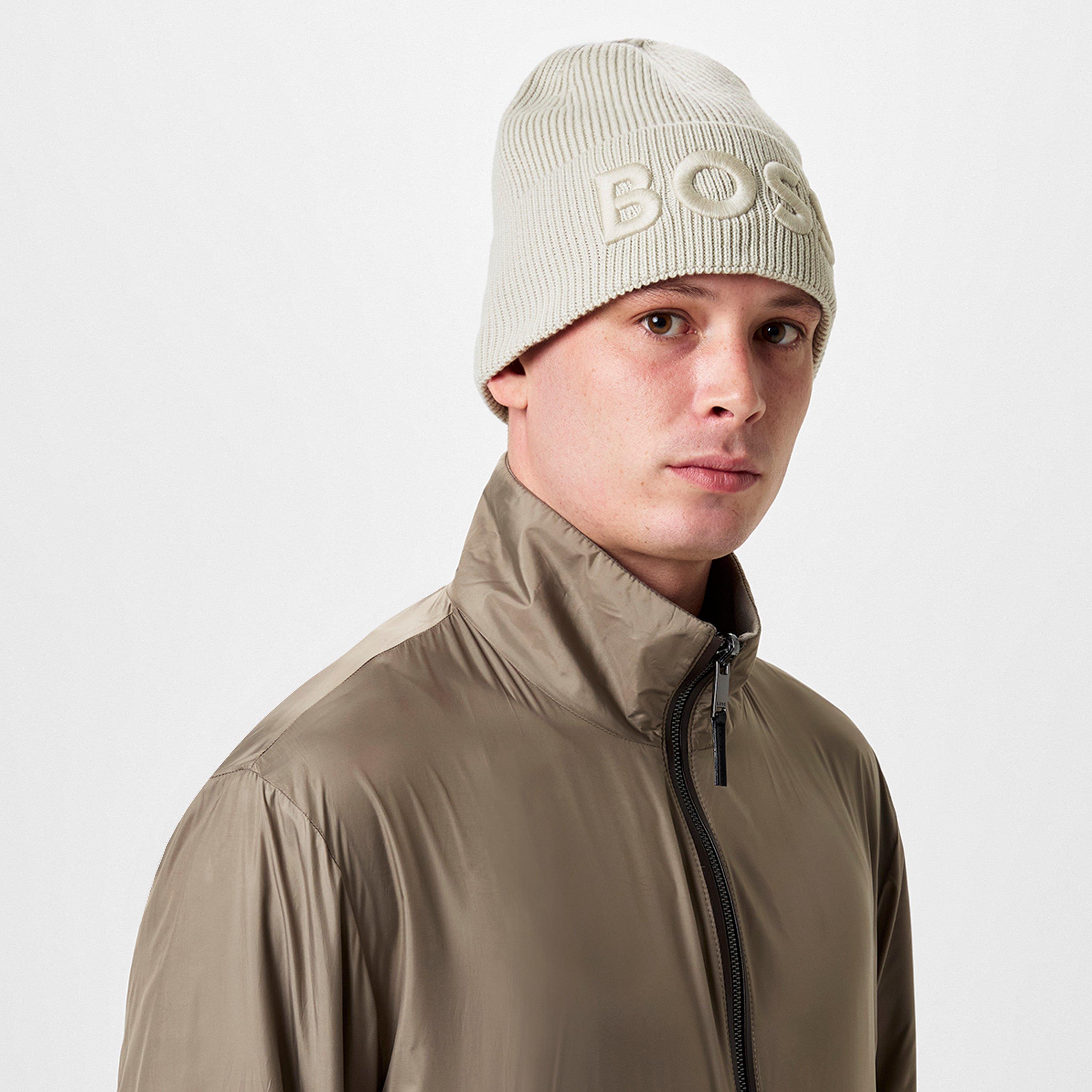 Beige 271 - Boss - Men's Afox R Beanie - 2