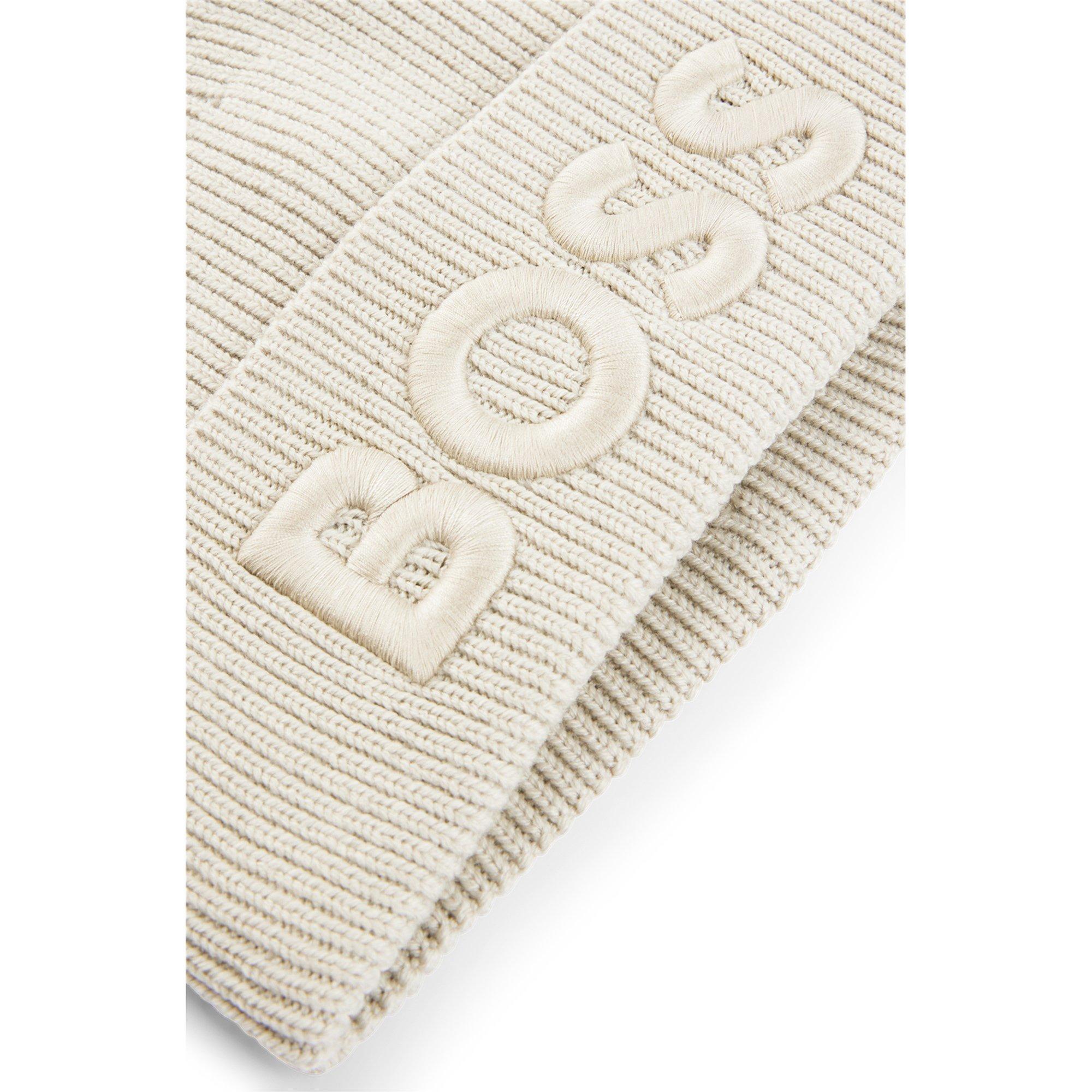 Beige 271 - Boss - Men's Afox R Beanie - 3