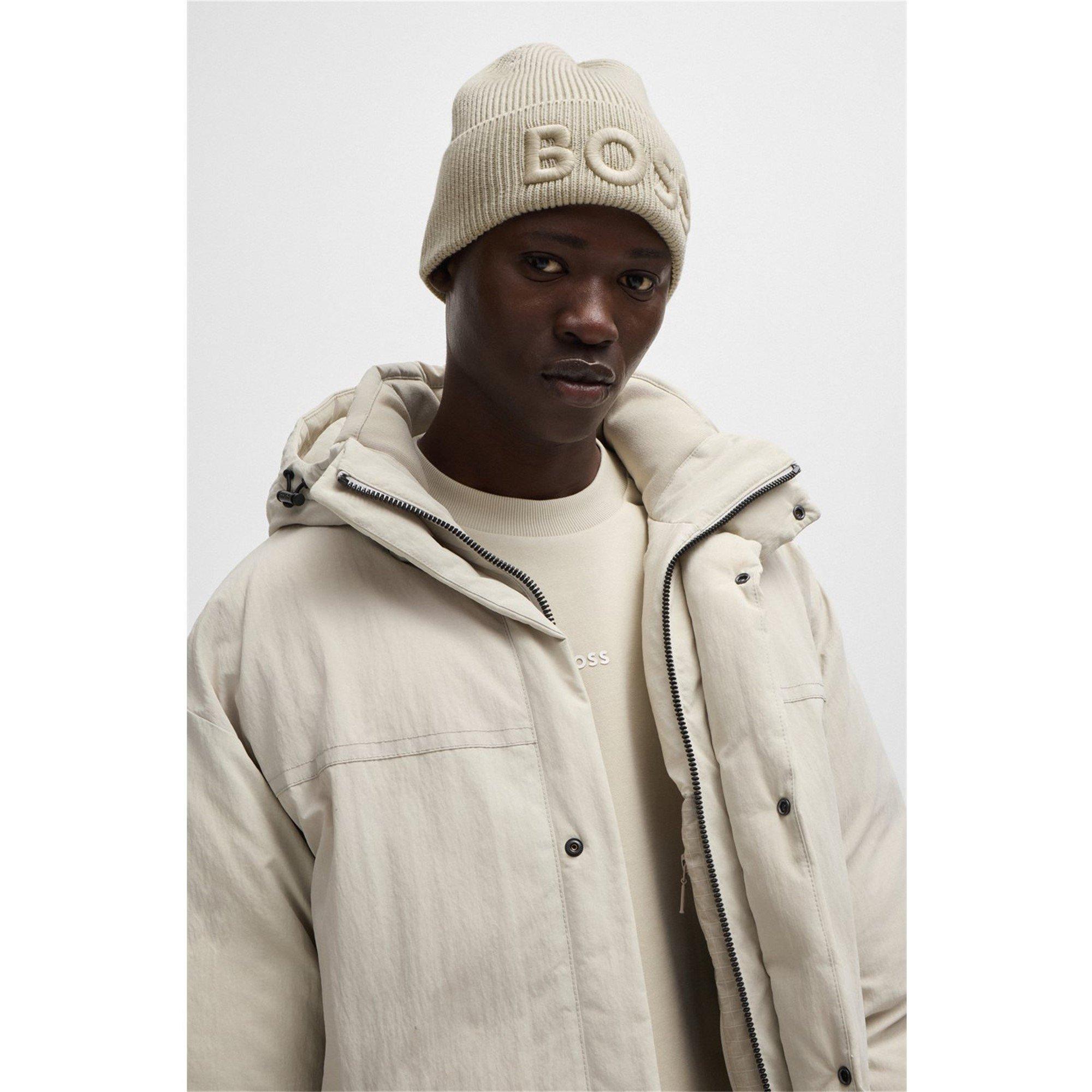 Beige 271 - Boss - Men's Afox R Beanie - 5