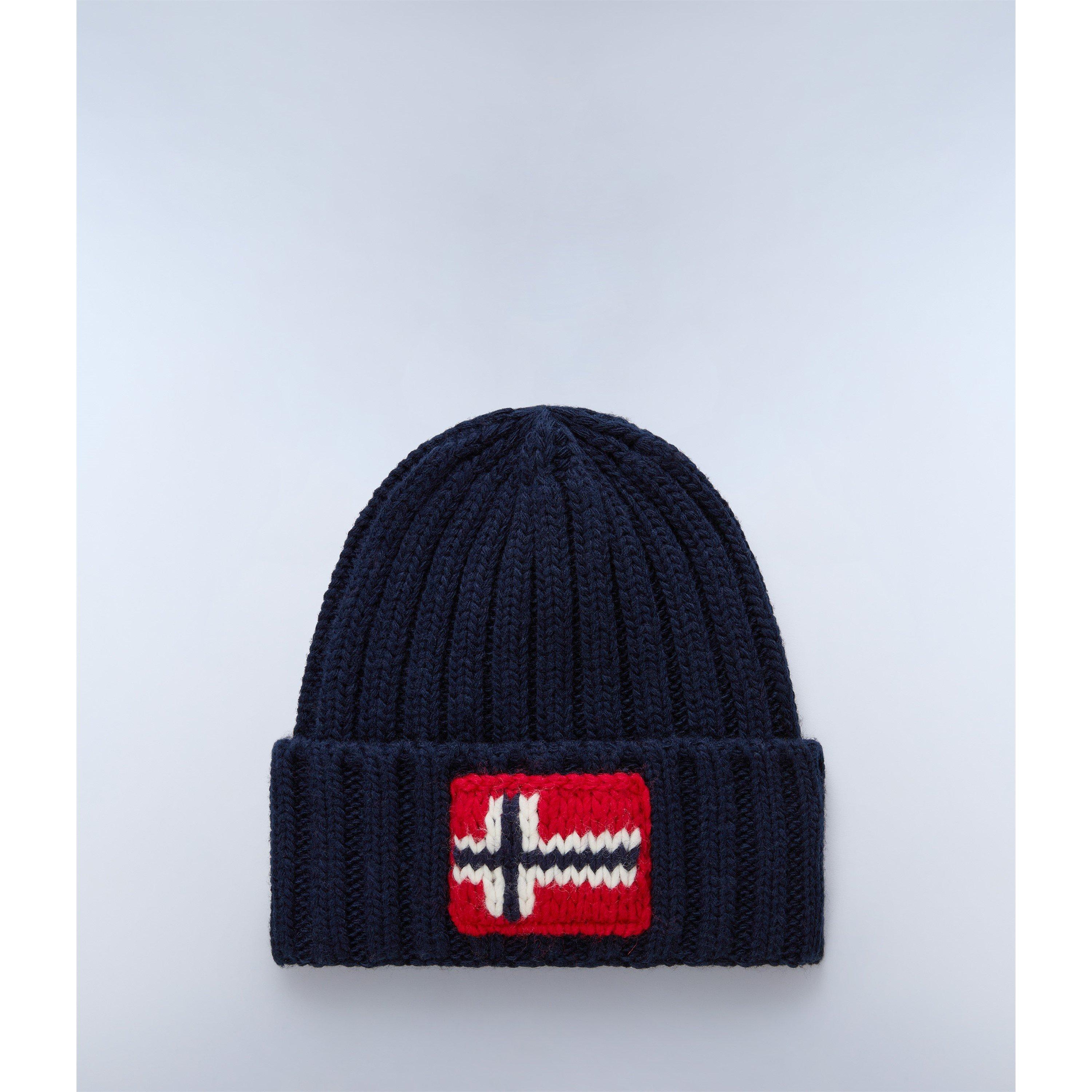 Blau - Napapijri - Men's Napa Street Beanies - 1