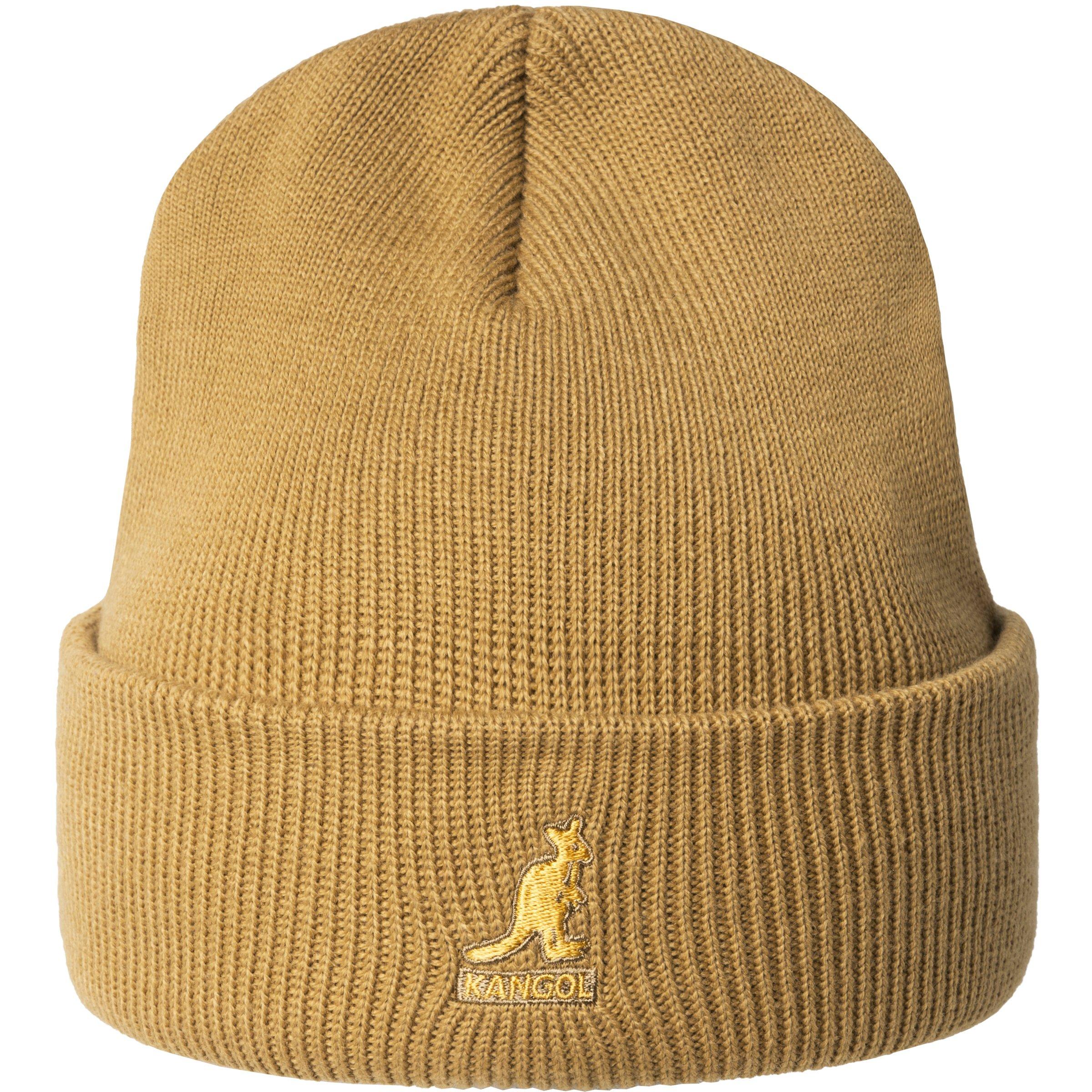 Kangol  Adults Acrylic Beanies - Camel