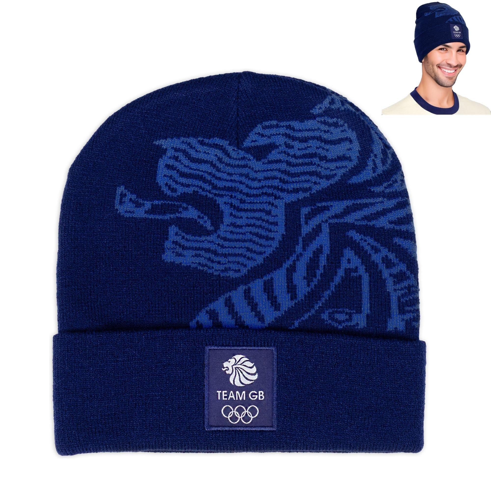 Blue - Team - Team GB Officially Licensed Beanie Hat Unisex - 1