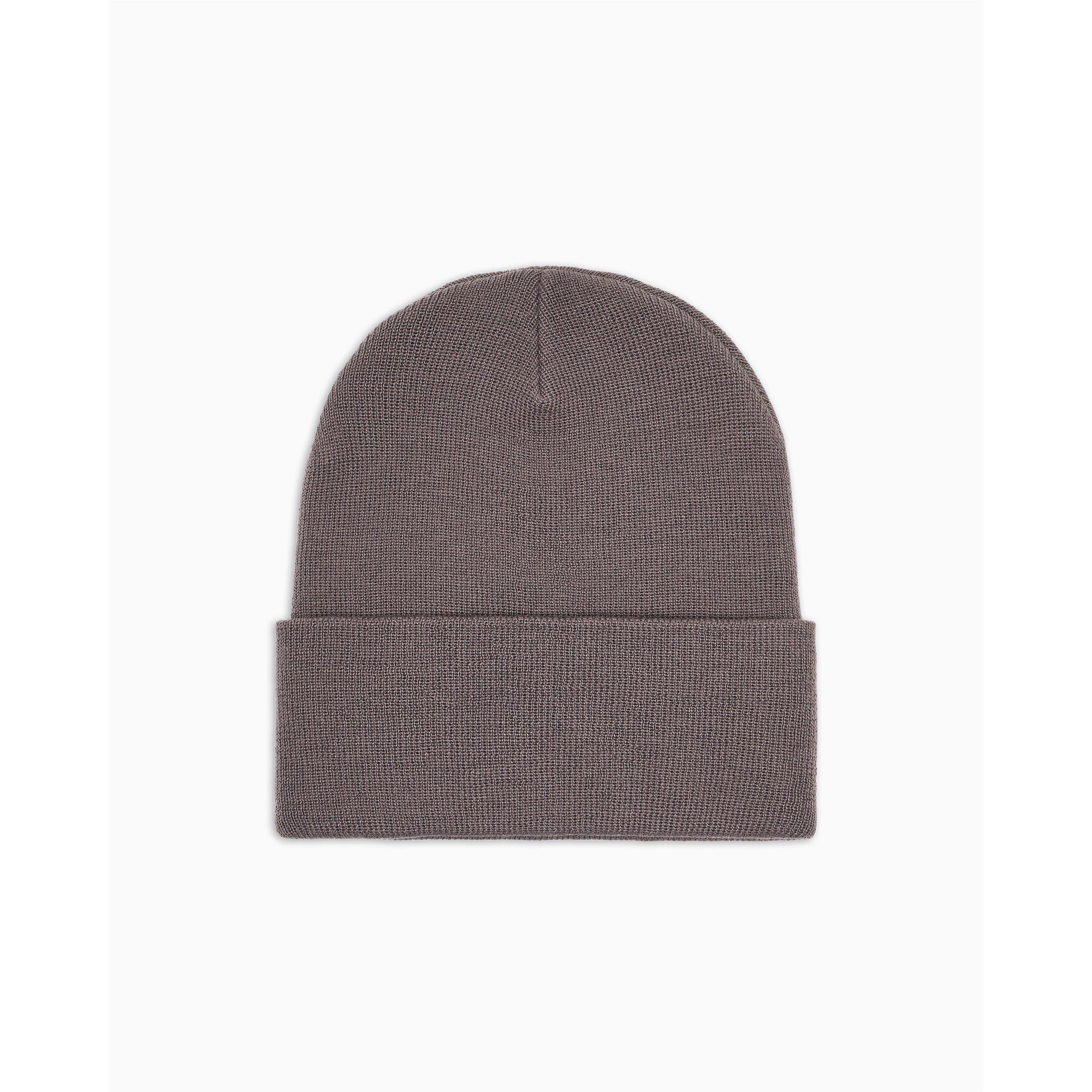 Grey - Armani Exchange - Men's Beanie - 4