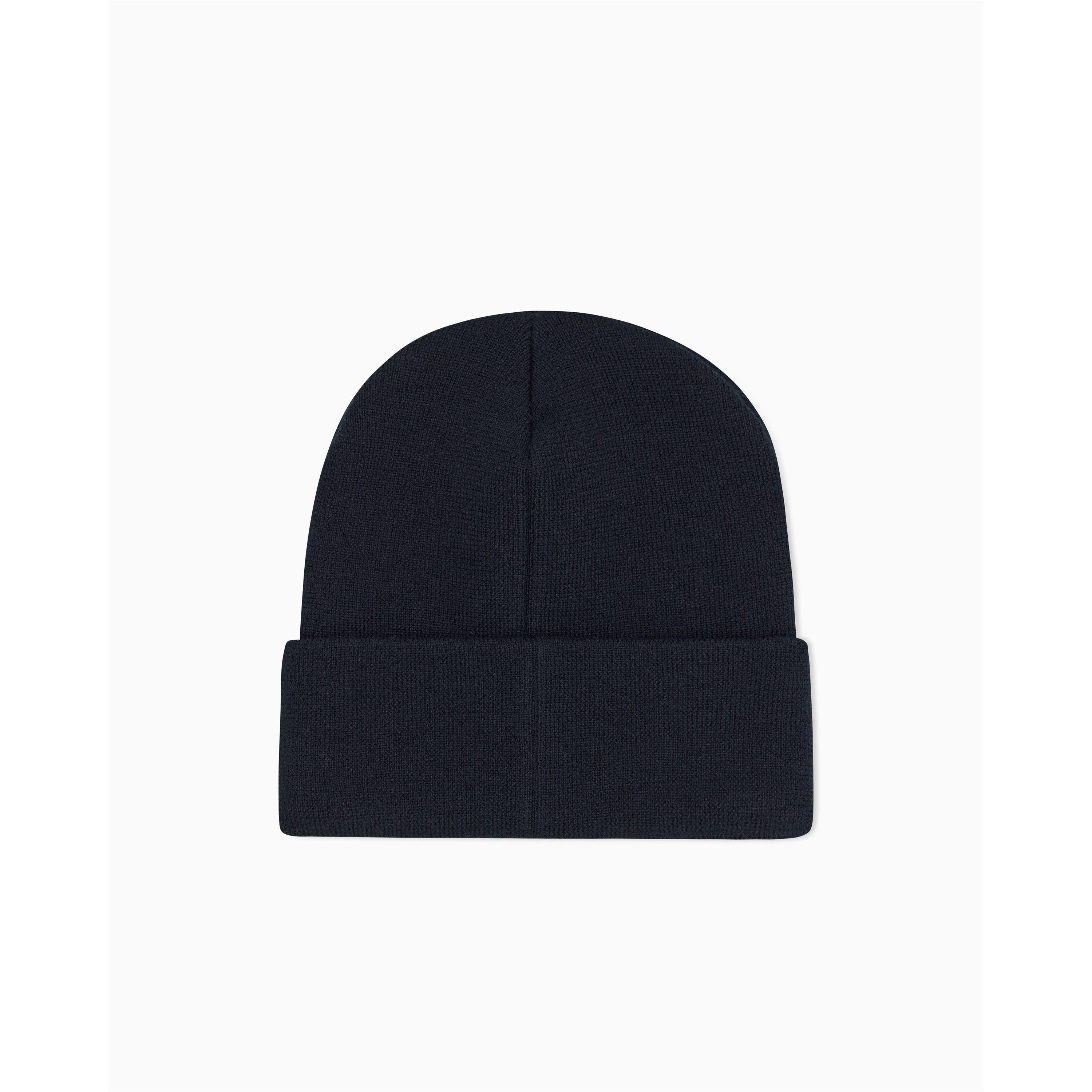 Blu navy - Armani Exchange - Men's Beanie - 2