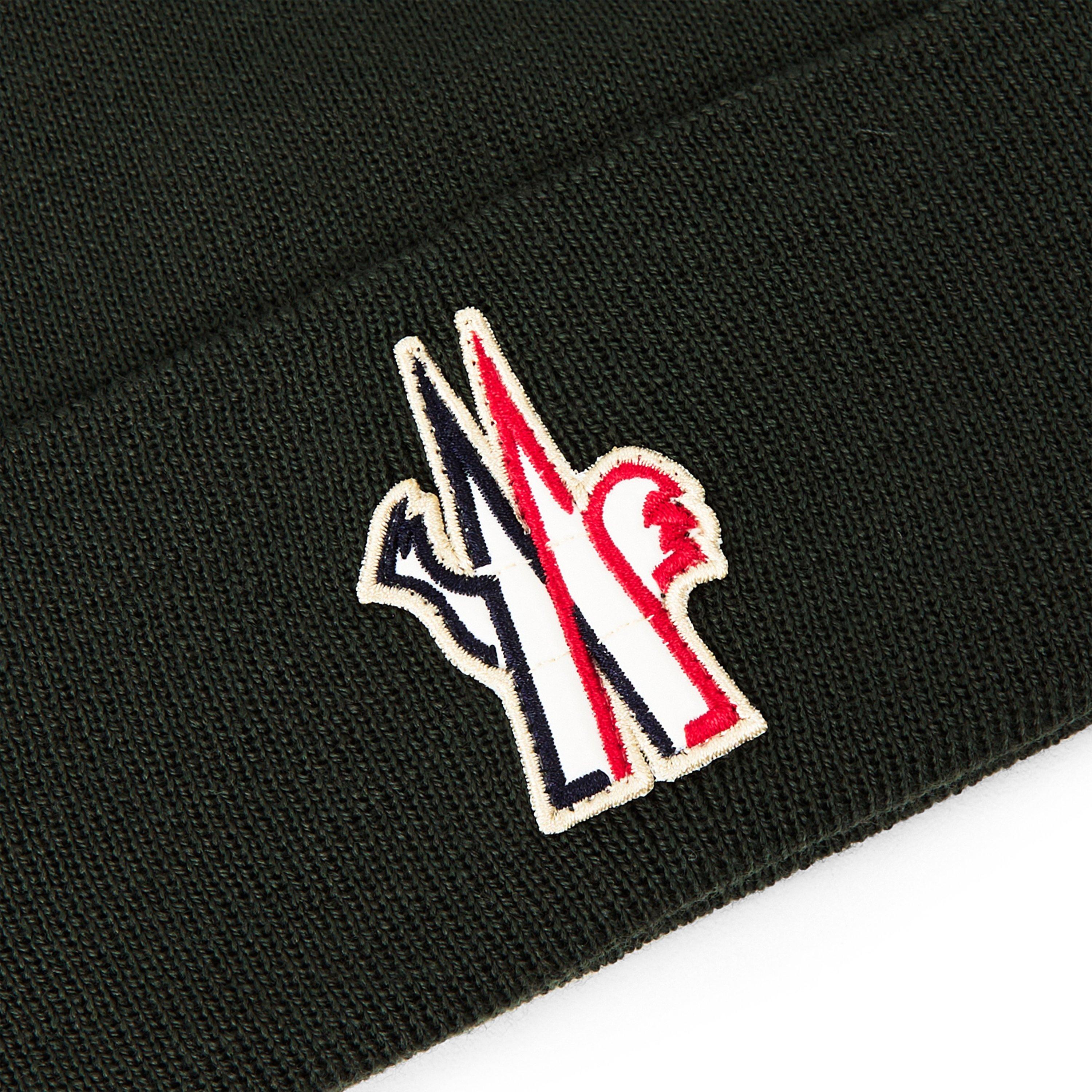 Khaki 826 - Moncler - Moncler LG Beanie Sn64 - 3