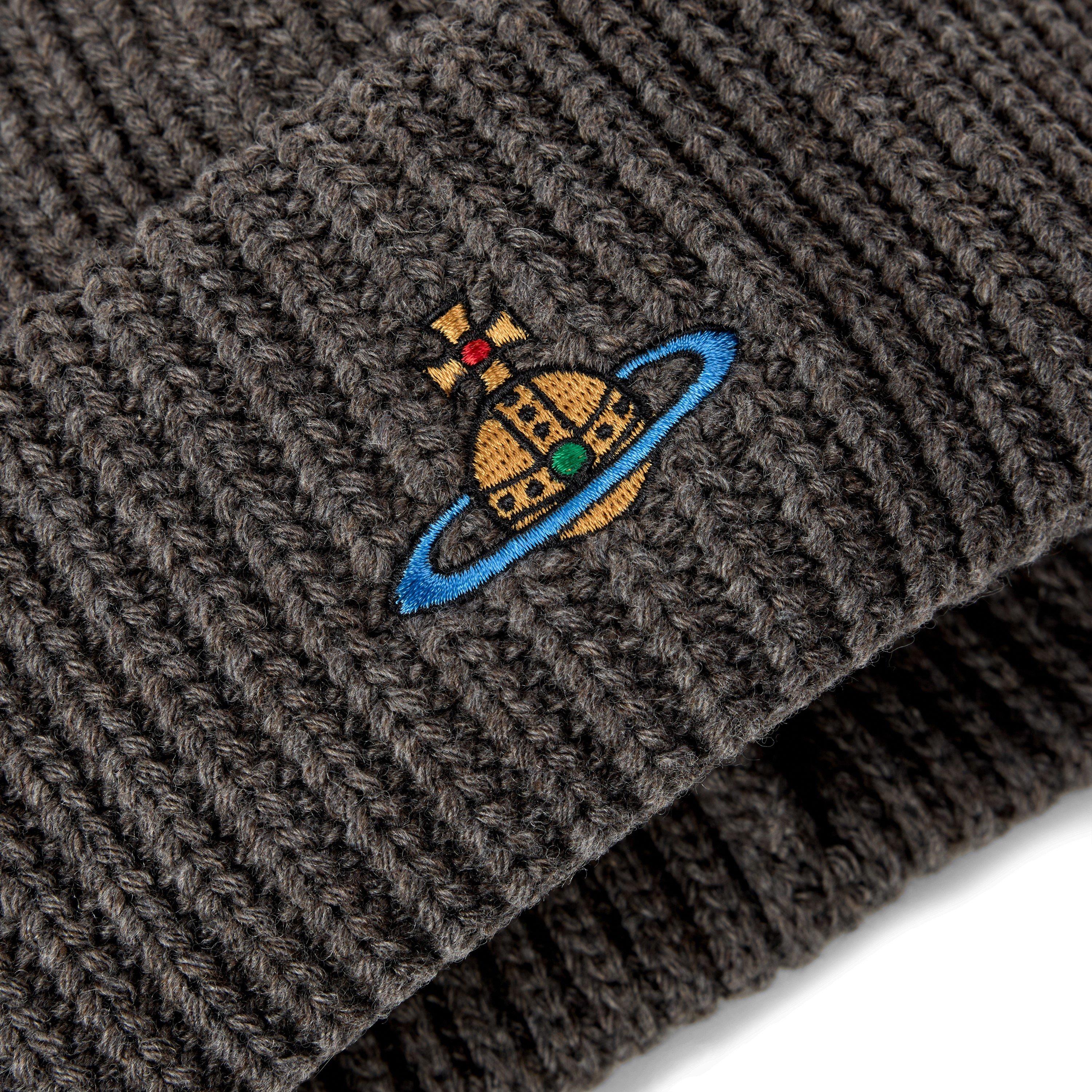 Grey - Vivienne Westwood - Viv Sport Beanie Sn64 - 3