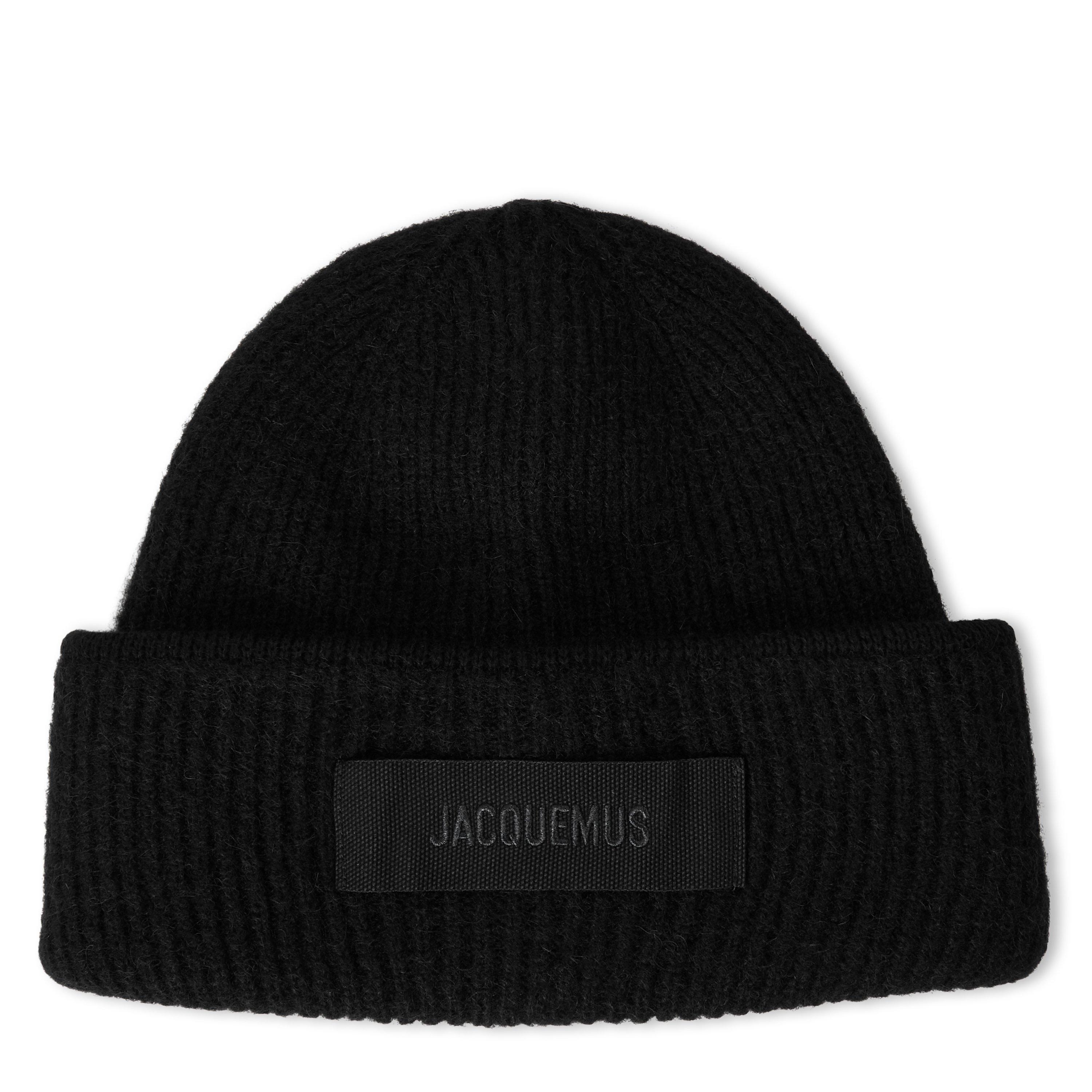 Black - Jacquemus - Jacq LG Beanie Sn64 - 1