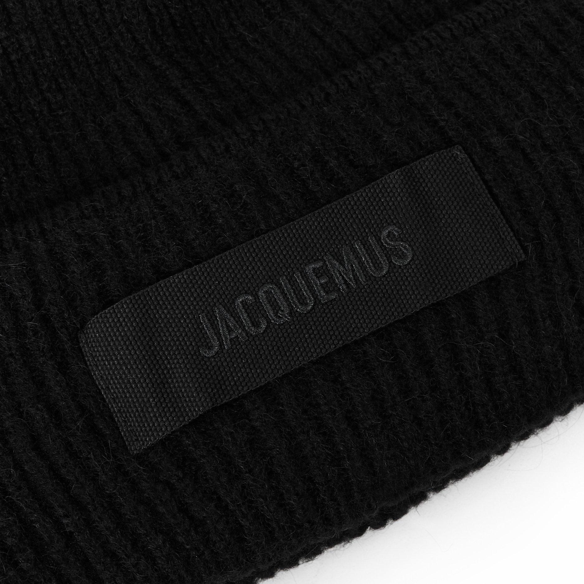 Black - Jacquemus - Jacq LG Beanie Sn64 - 3