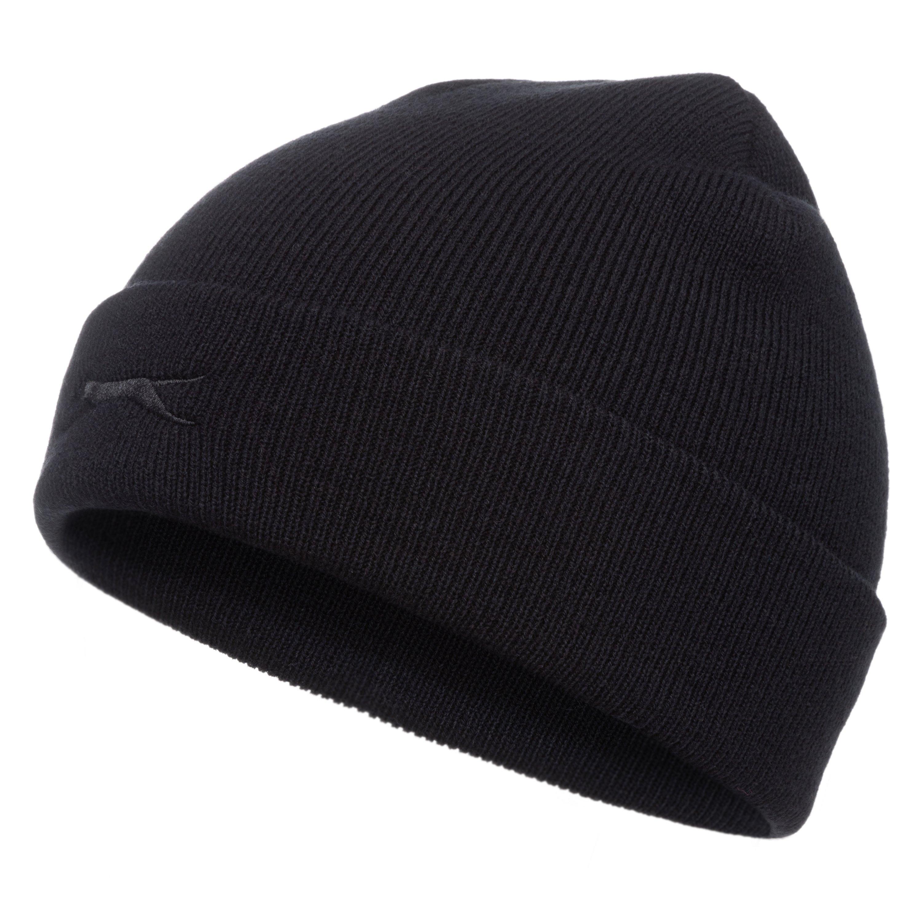 Black - Slazenger - Cozy Knit Beanie Mens - 2