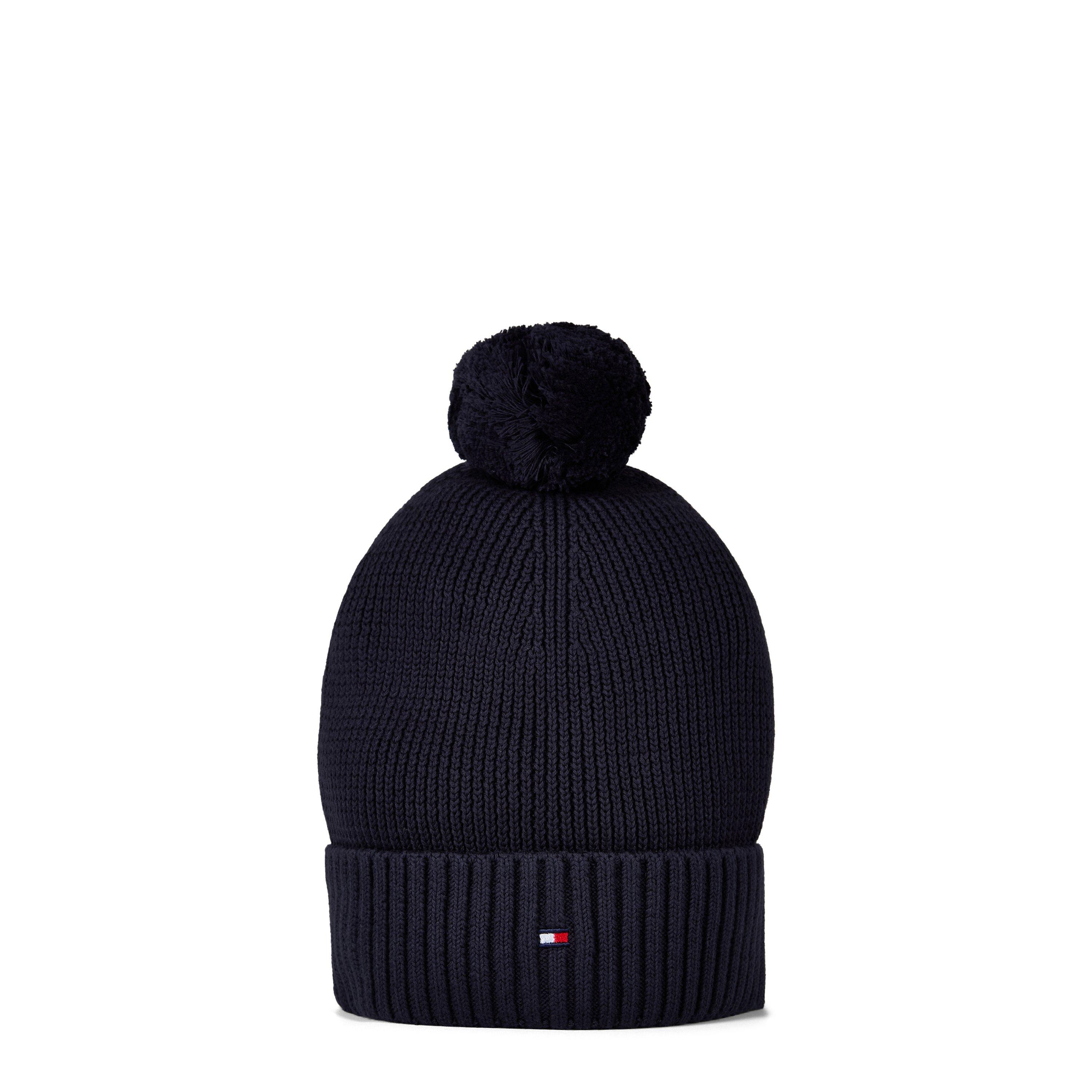 Blue DW6 - Tommy Hilfiger - Essential Pom Beanie - 1