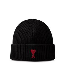 Ami Paris De Coeur Embroidered Beanie