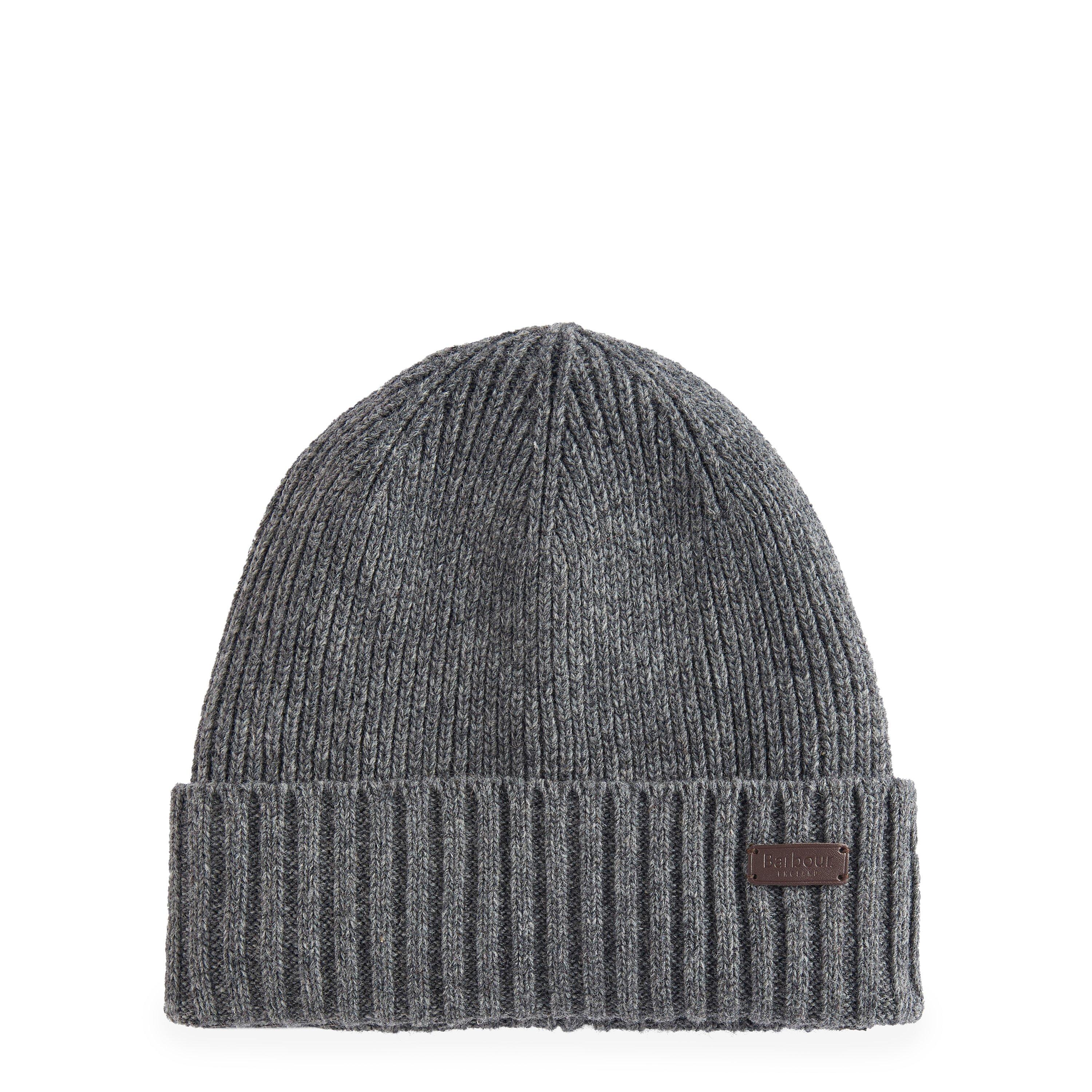 Barbour Men's Carlton Wool Mix Beanie - Grey Gy15