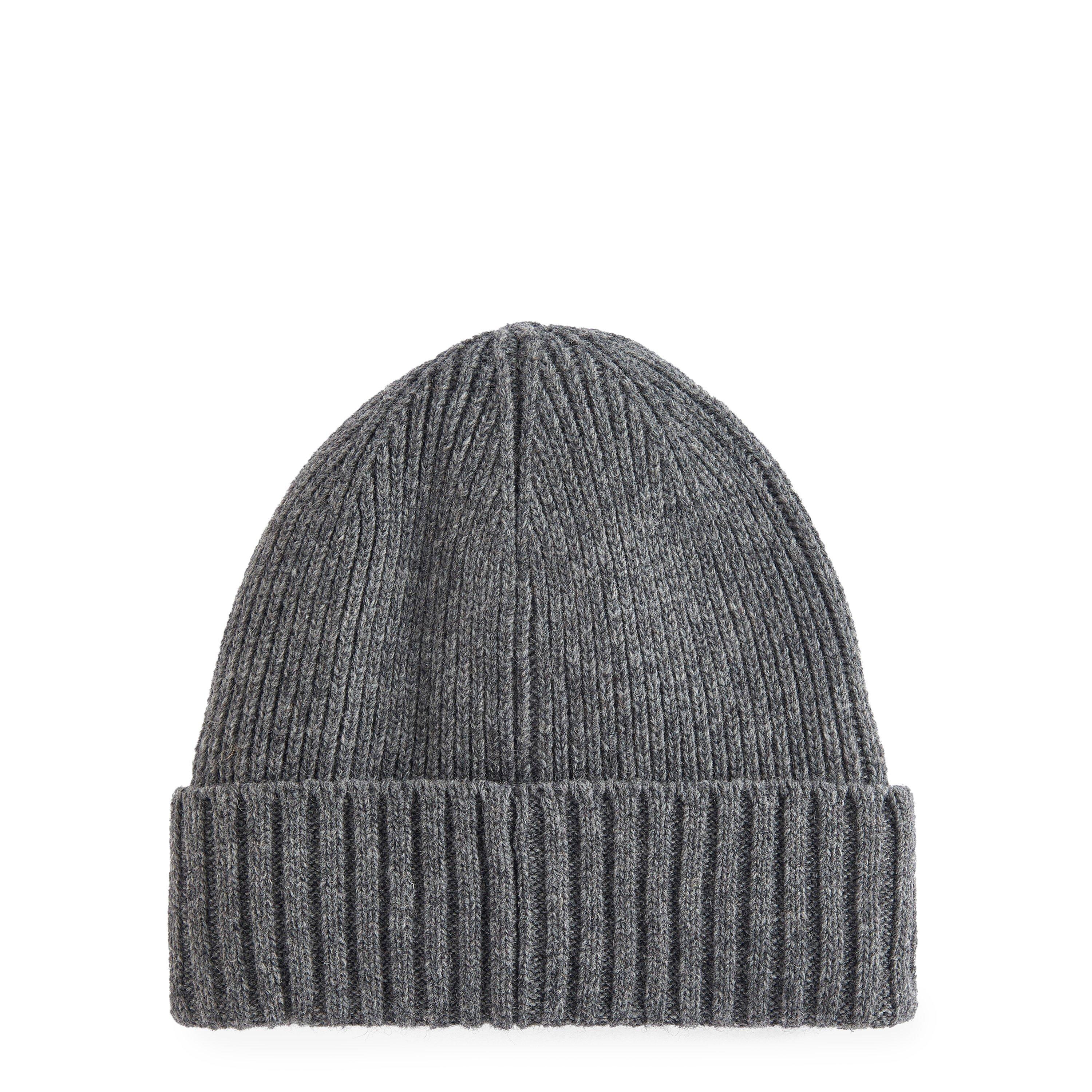 Grey GY15 - Barbour - Carlton Wool Mix Beanie - 2