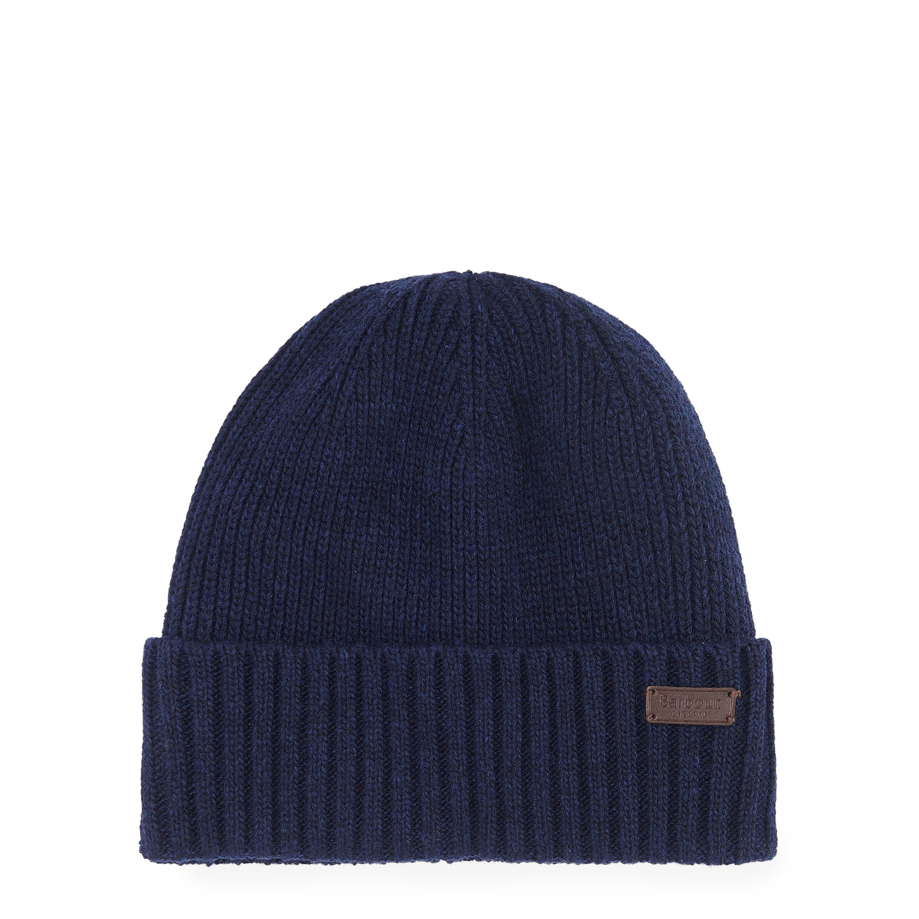 Barbour Men's Carlton Wool Mix Beanie - Navy Ny31