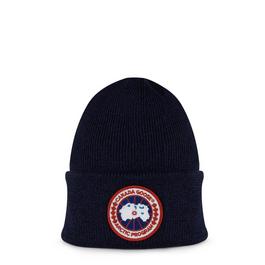 Canada Goose Men's Plain Wool Disc Toque Beanie