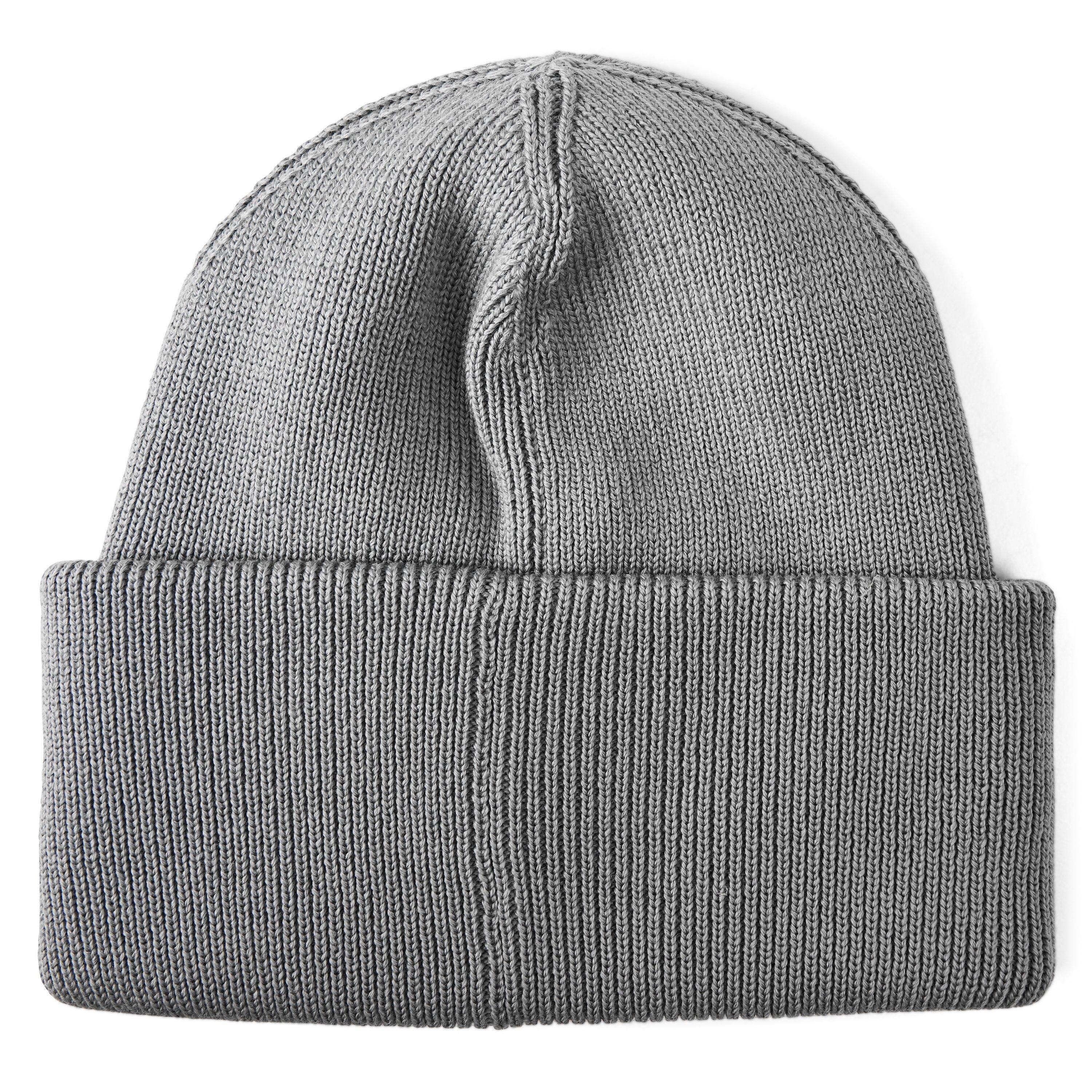 Strat Grey 9838 - Canada Goose - Men's Plain Wool Disc Toque Beanie - 2
