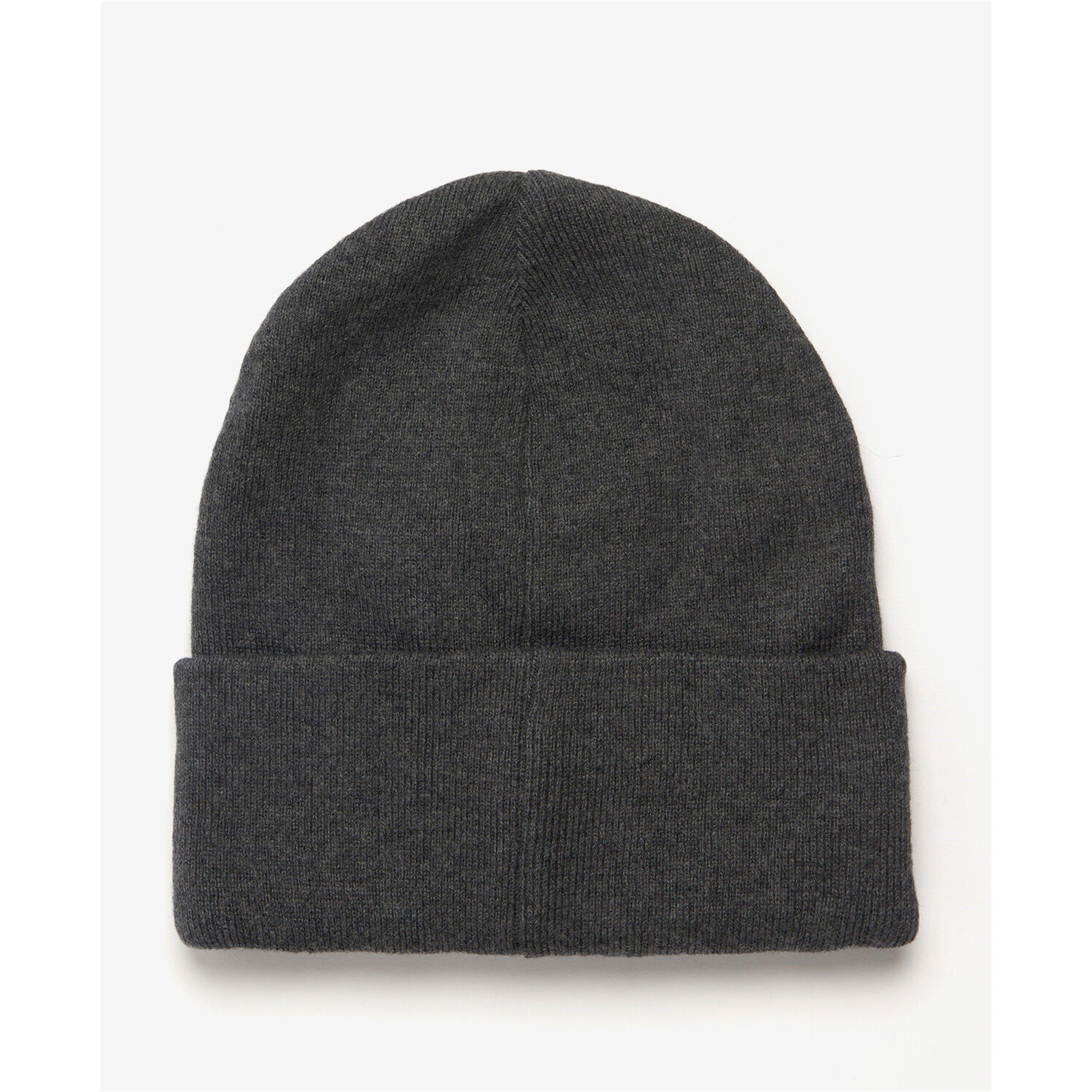 Grey Marl - Barbour International - Sensor Knit Beanie - 2