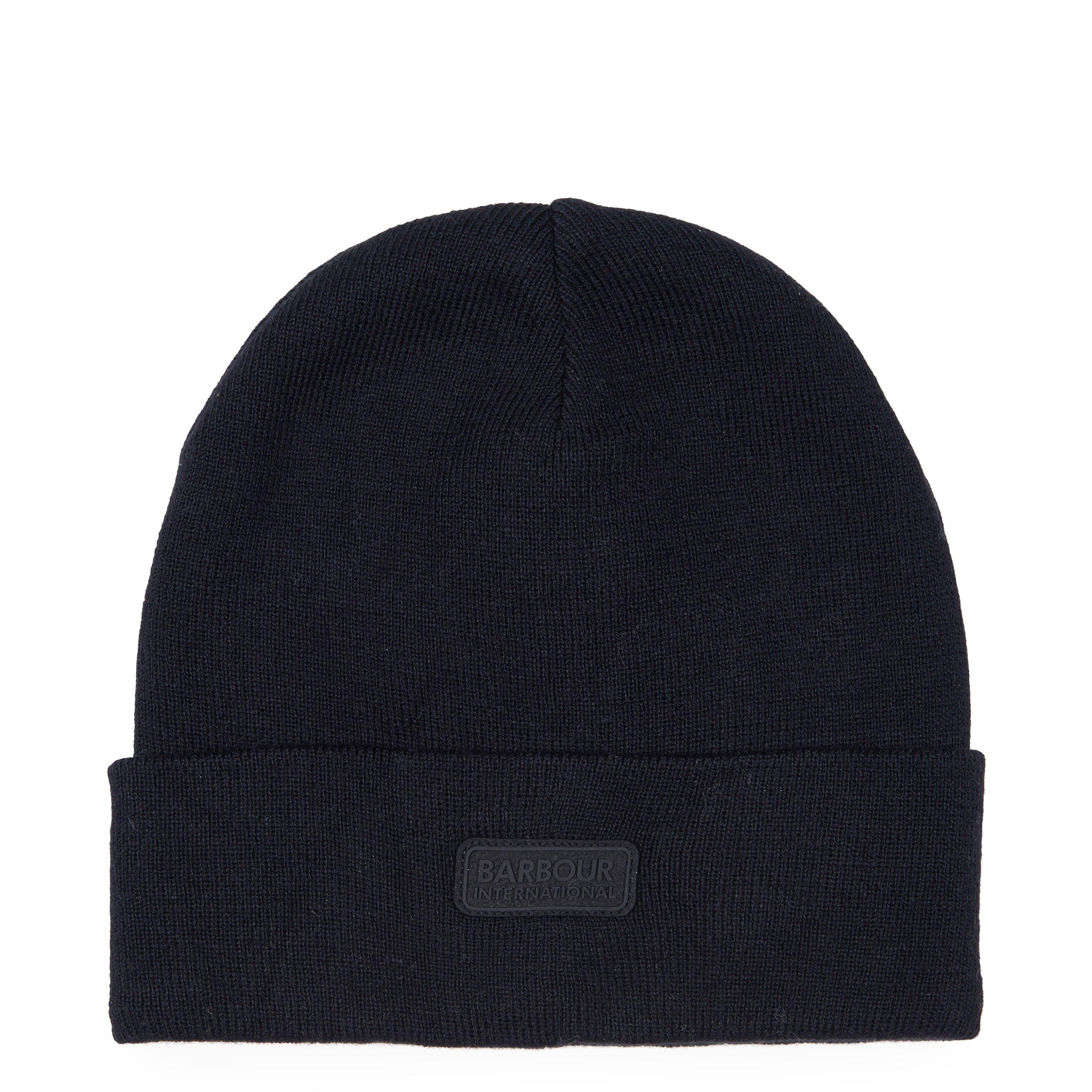Black BK11 - Barbour International - Sensor Knit Beanie