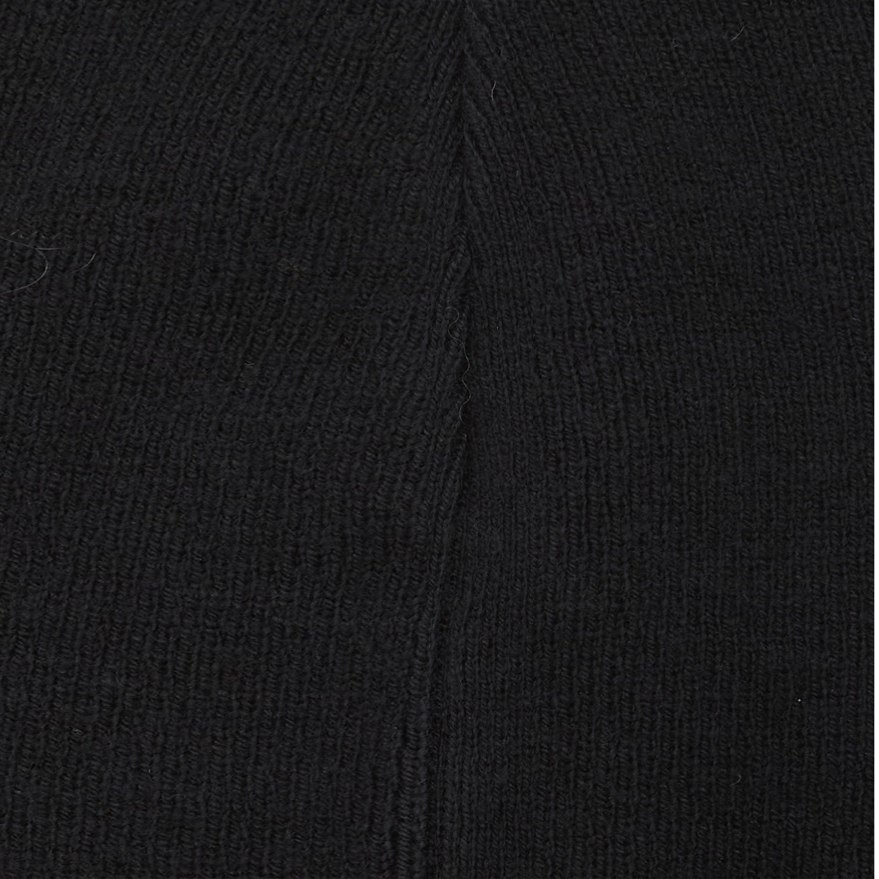 Black/Gunmetal - Barbour International - Sensor Knit Beanie - 5