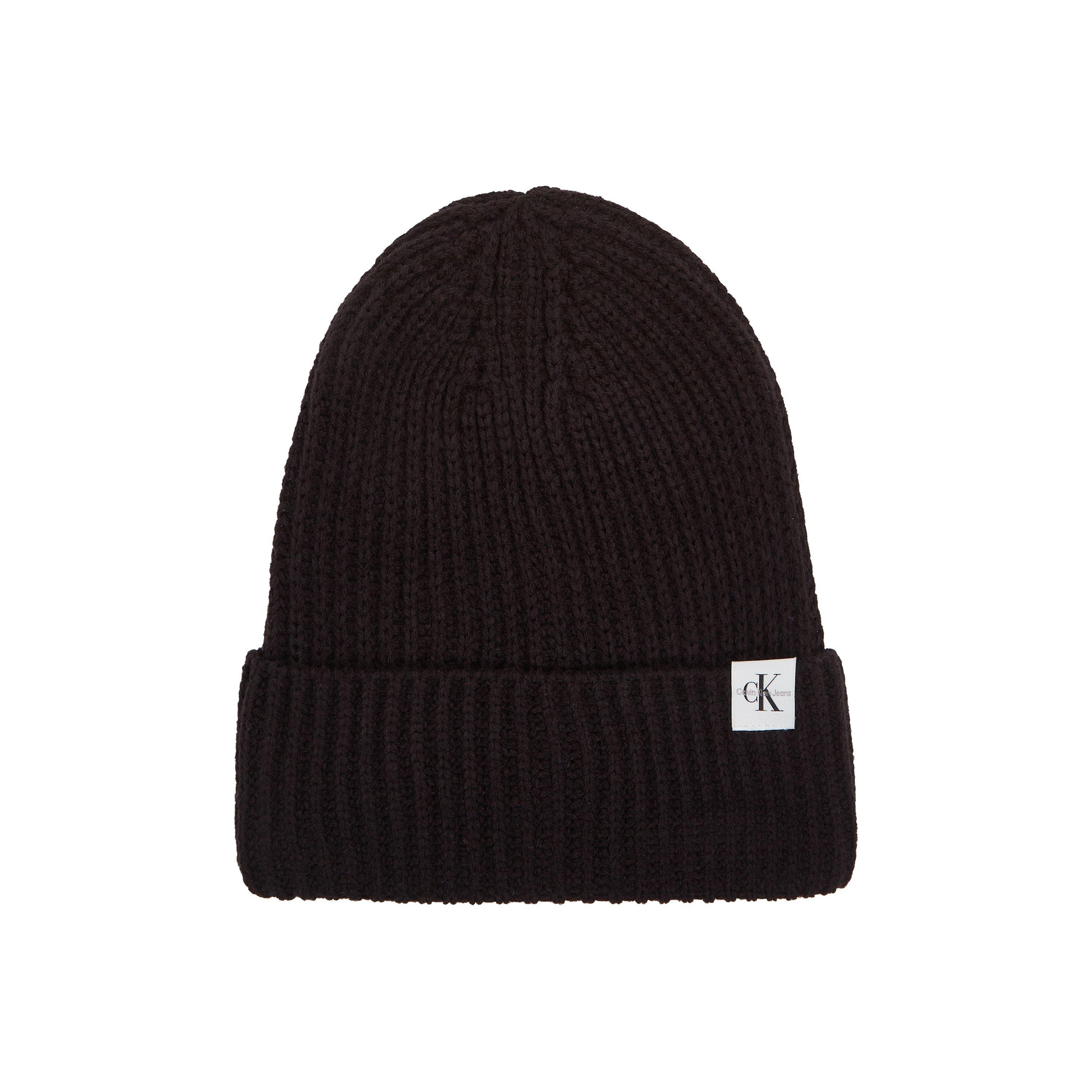 CK Black BEH - Calvin Klein Jeans - Monogram Rib Beanie Junior - 3