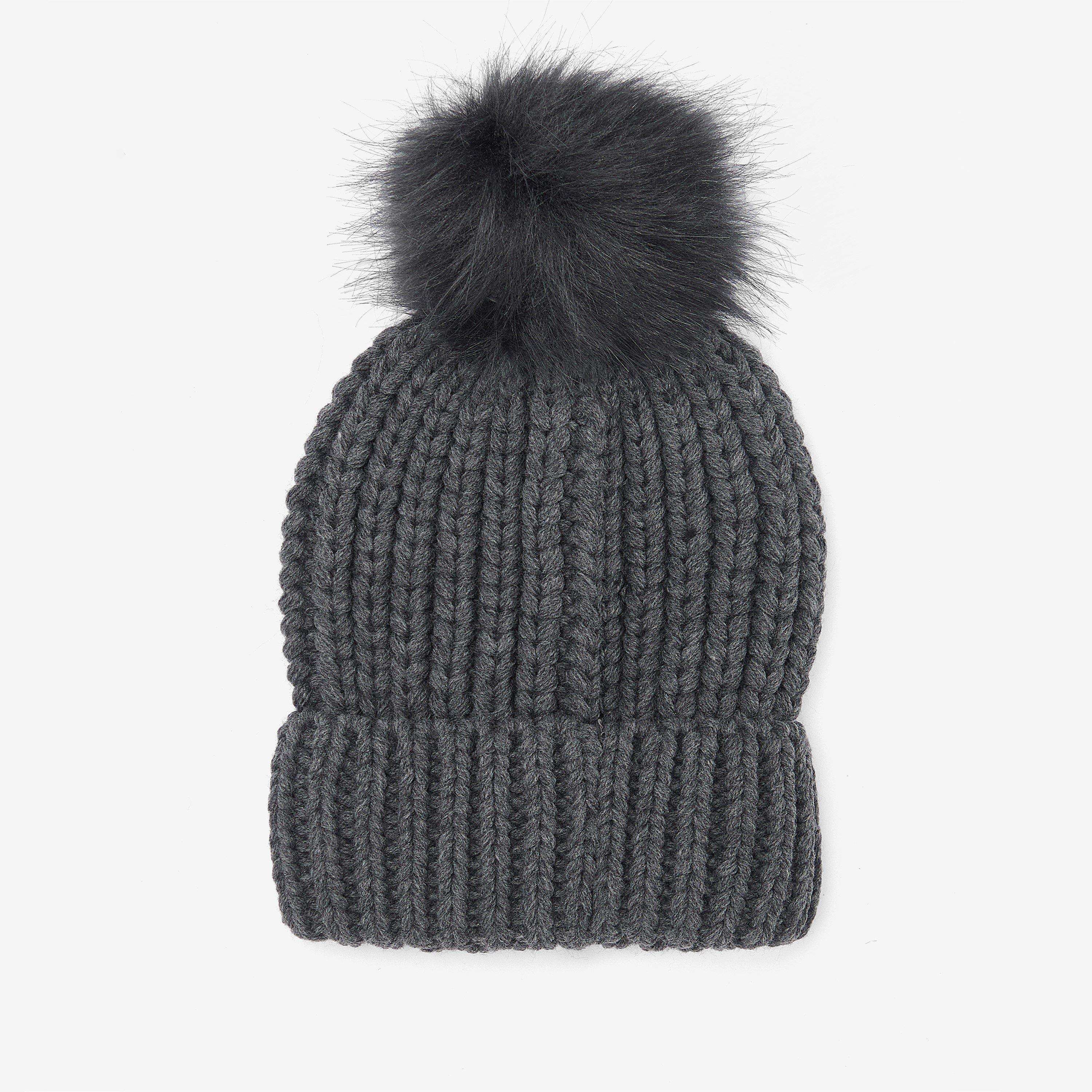Charcoal - Barbour - Saltburn Beanie - 2