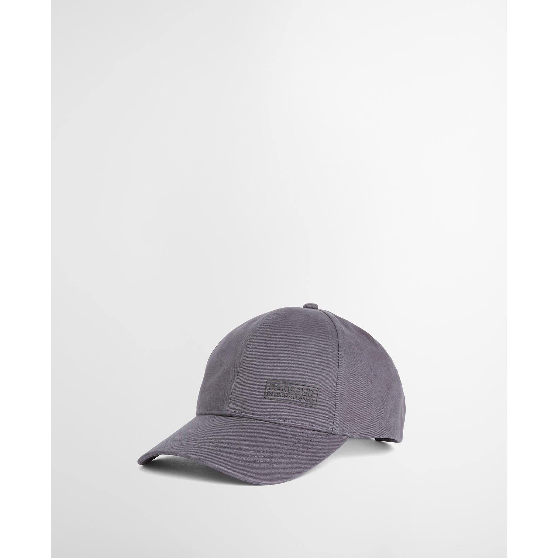 Barbour International  Norton Baseball Cap - Asphalt Smu