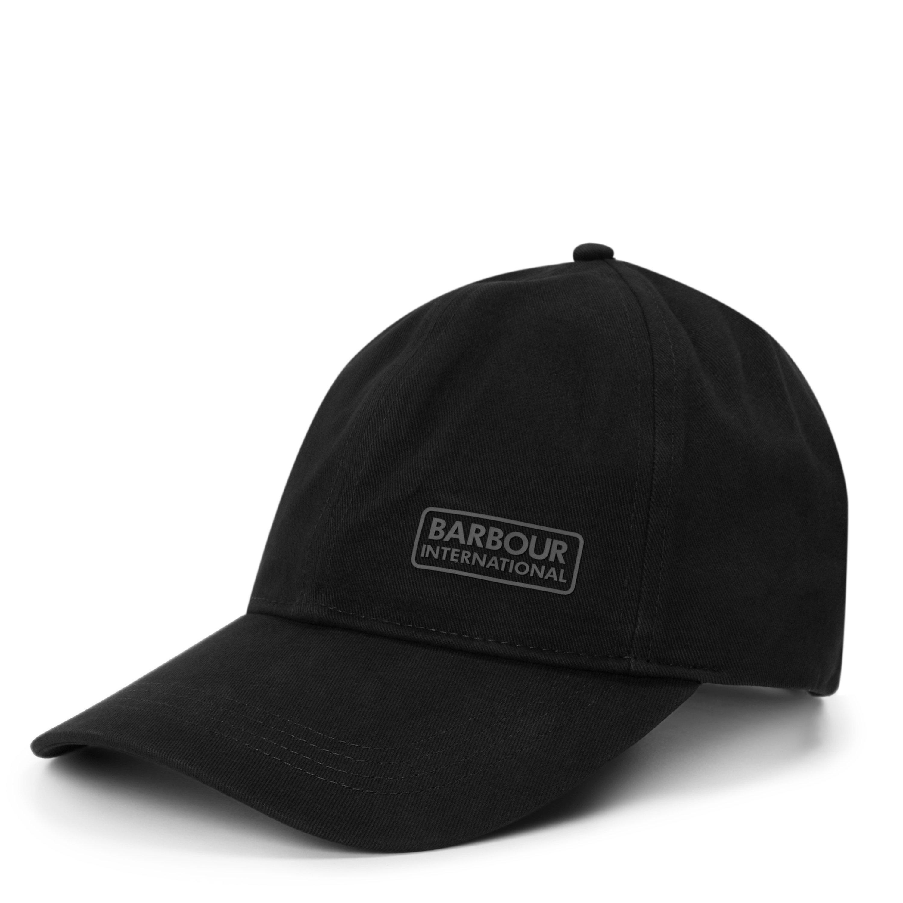 Barbour International Norton Drill Sports Cap - Black/Gunmetal