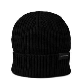 Canada Goose Rib Toque Wordmark Beanie