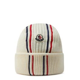 Moncler Tricolour Wool Beanie