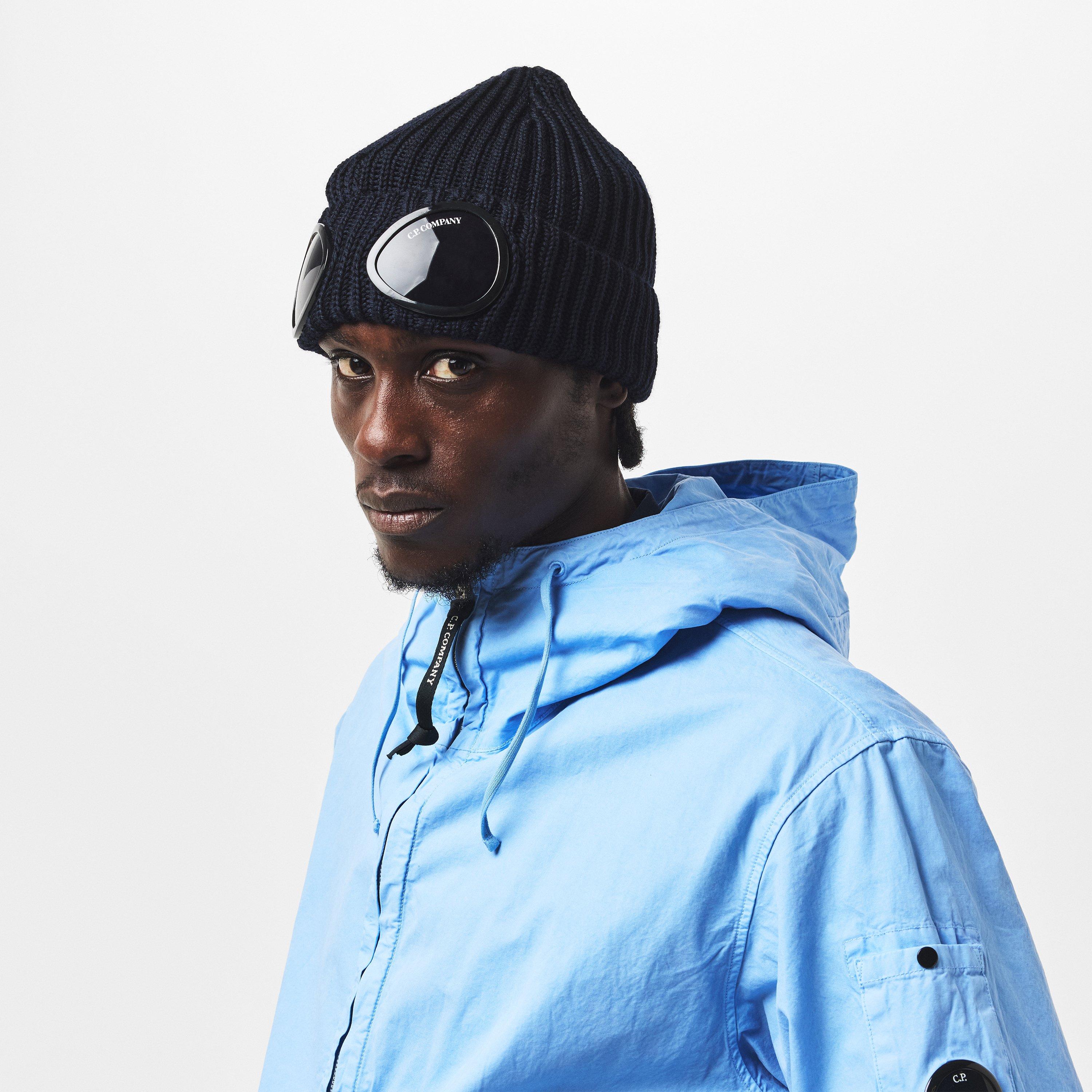 帽子 C.P. COMPANY GOGGLE BEANIE C.P. Company goggle Beanie in White for Men | Lyst