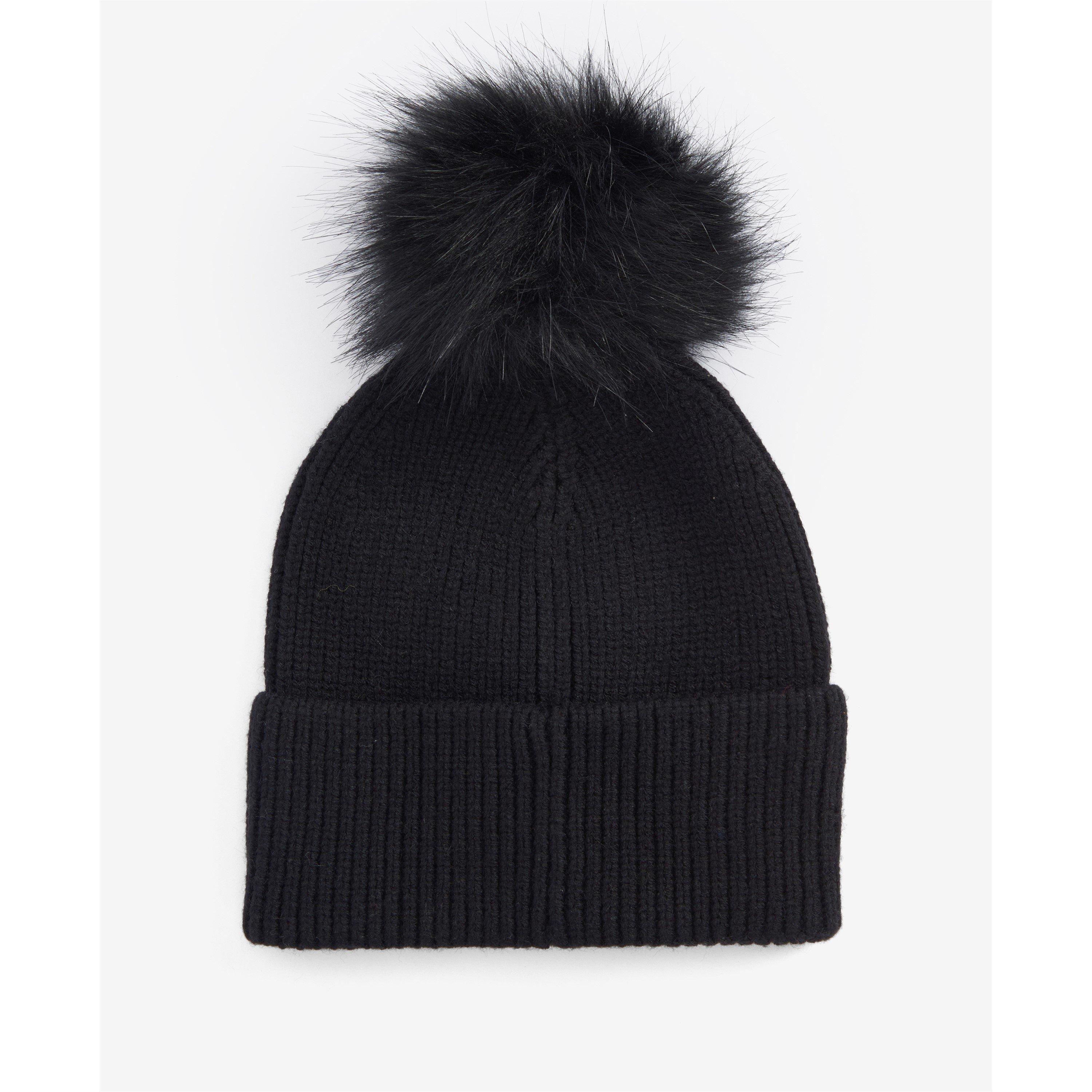 Black - Barbour International - Mallory Pom Beanie - 4