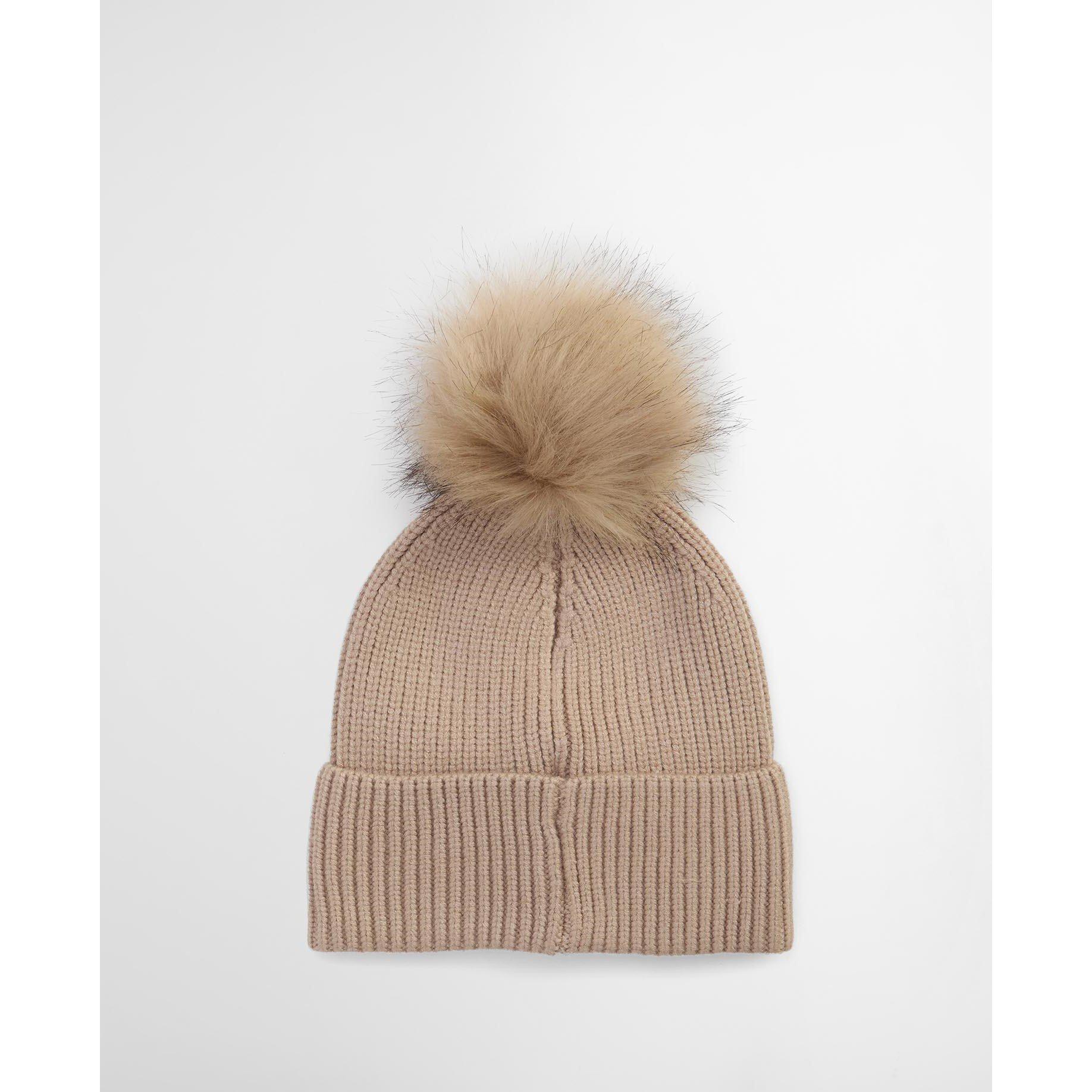 Oat - Barbour International - Mallory Pom Beanie - 2