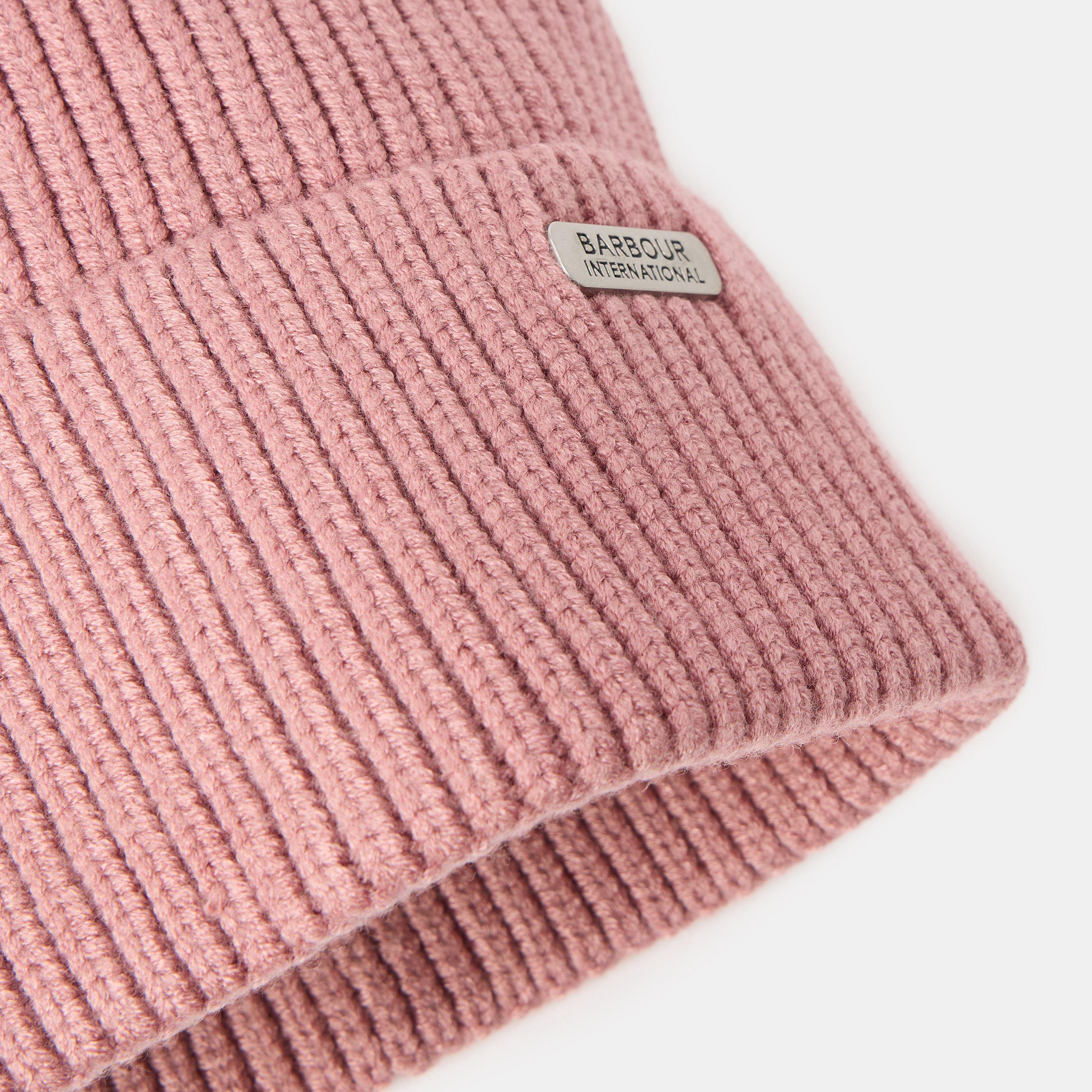 Raspberry - Barbour International - Mallory Pom Beanie - 4