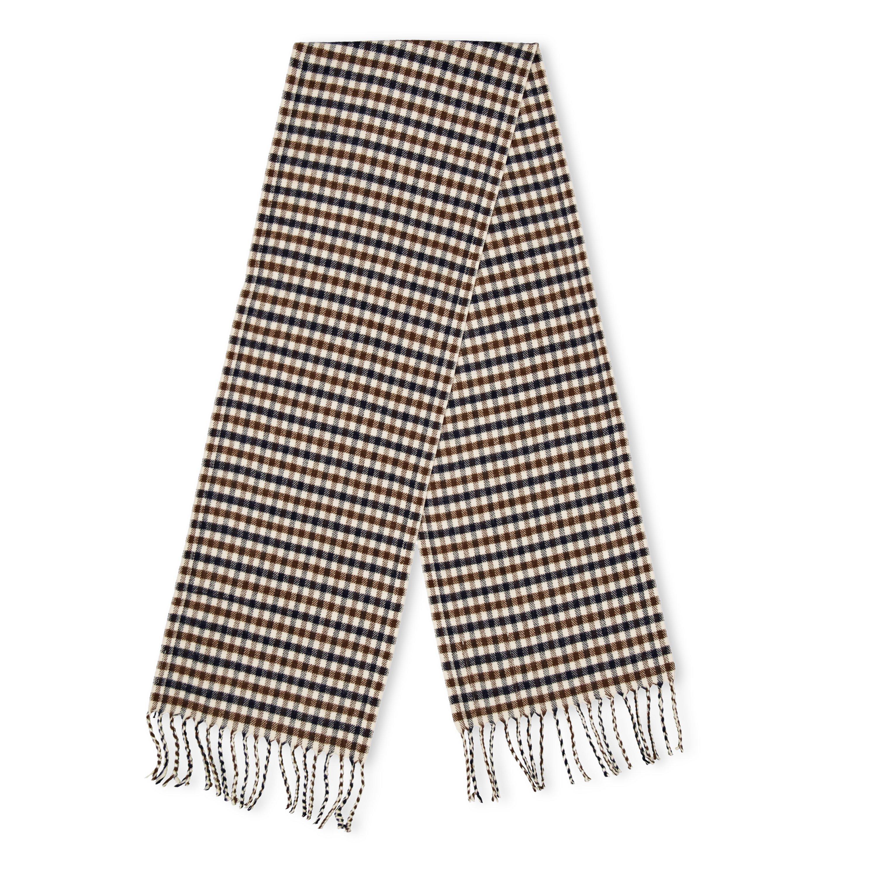 Aquascutum Men's Aquact Icon Scarf Sn64 - Club Check 28