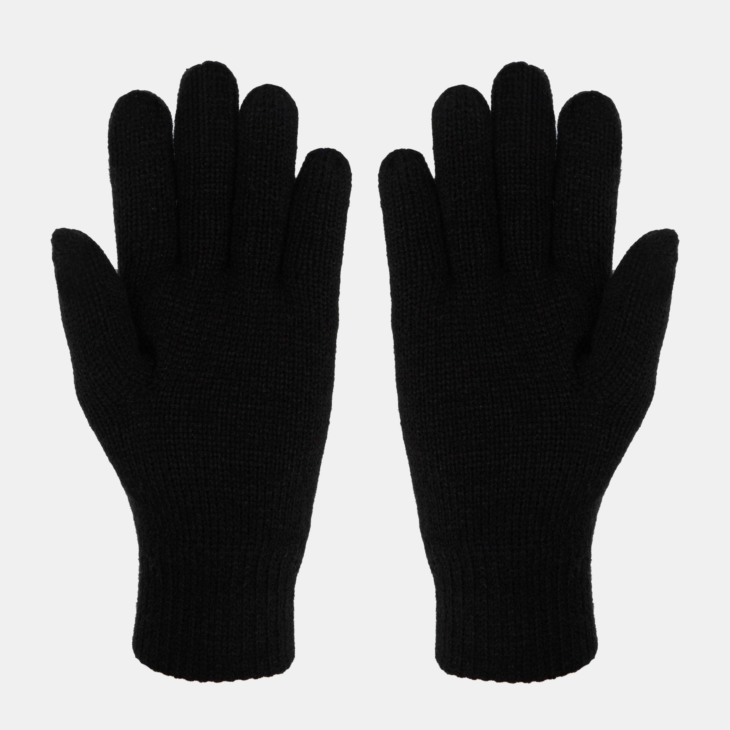 Zwart - Karrimor - Knitted Thermal Touchscreen Walking Gloves - 2