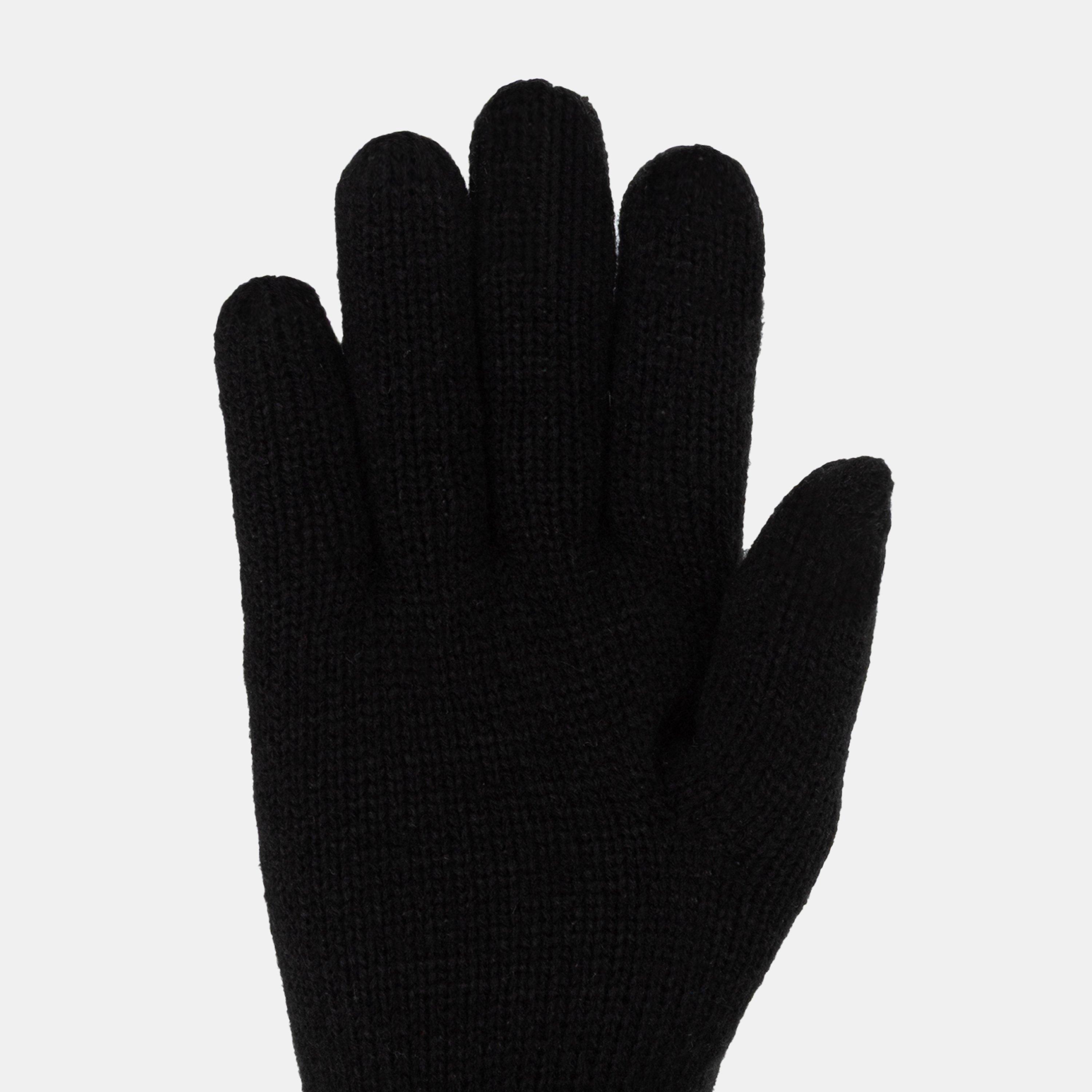 Zwart - Karrimor - Knitted Thermal Touchscreen Walking Gloves - 4